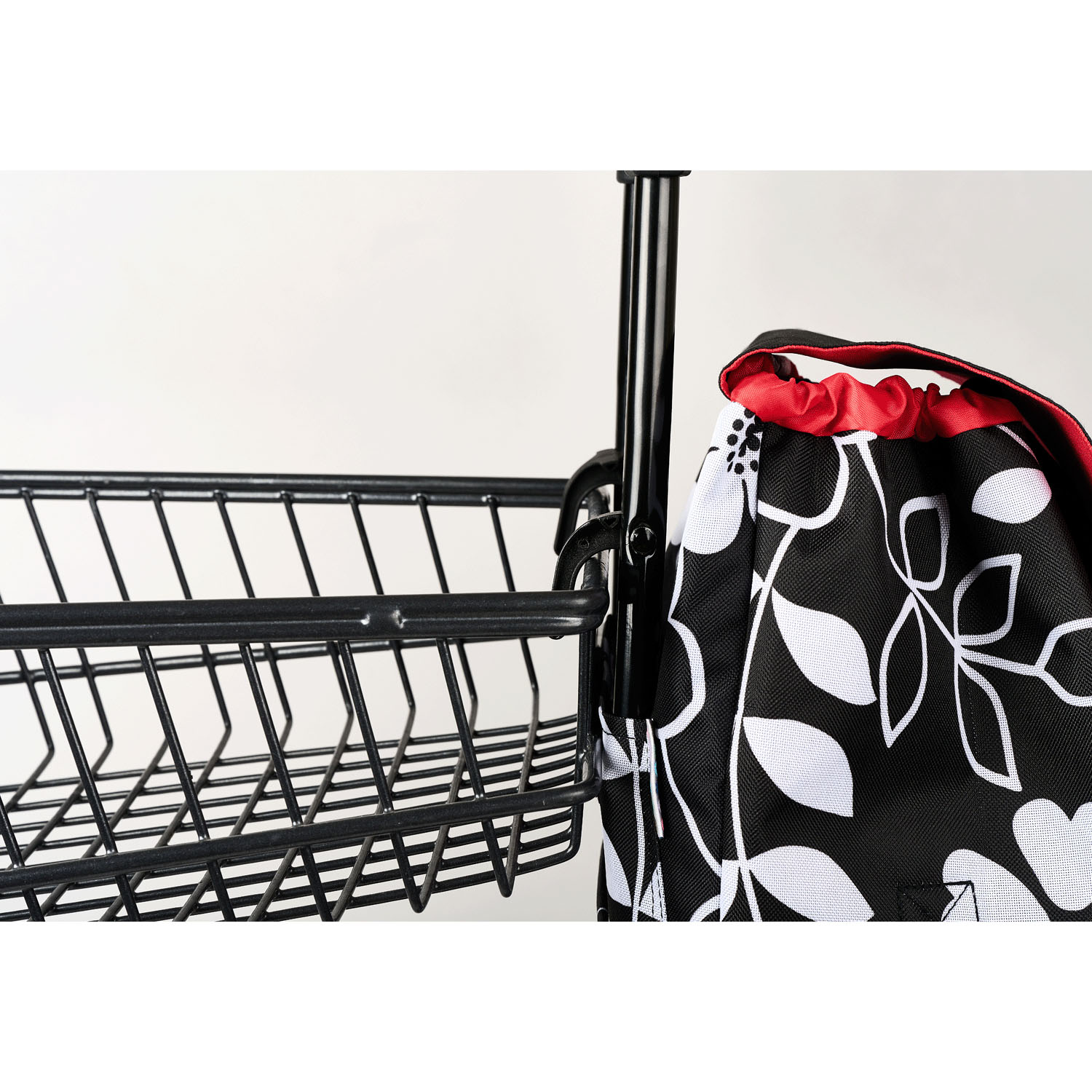 【cocoro】 保冷保温  ショッピングカート 花柄 - 画像5