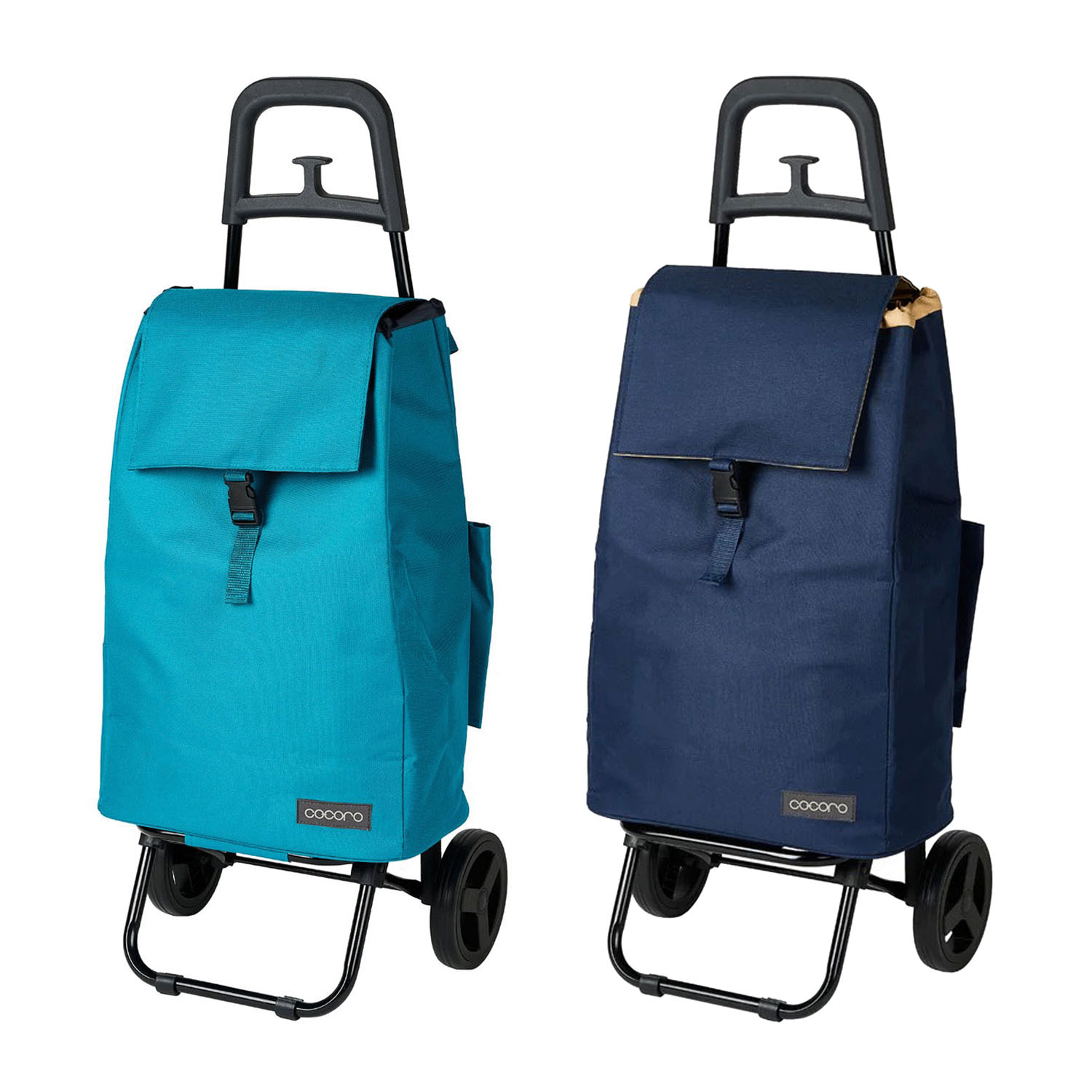 【cocoro】 保冷保温  プレーンカラー ショッピングキャリー