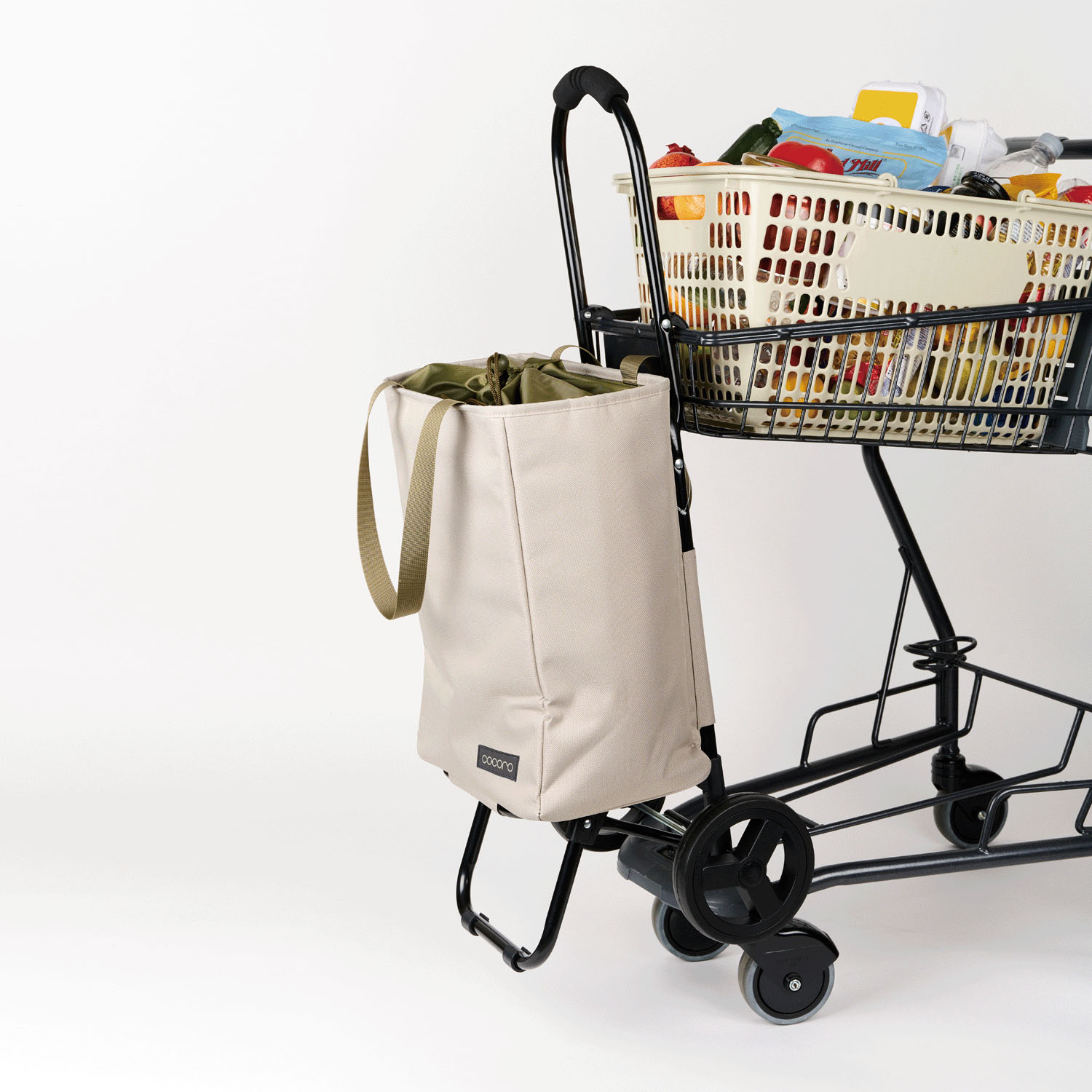 【cocoro】  保冷保温 トート ショッピングカート - 画像8