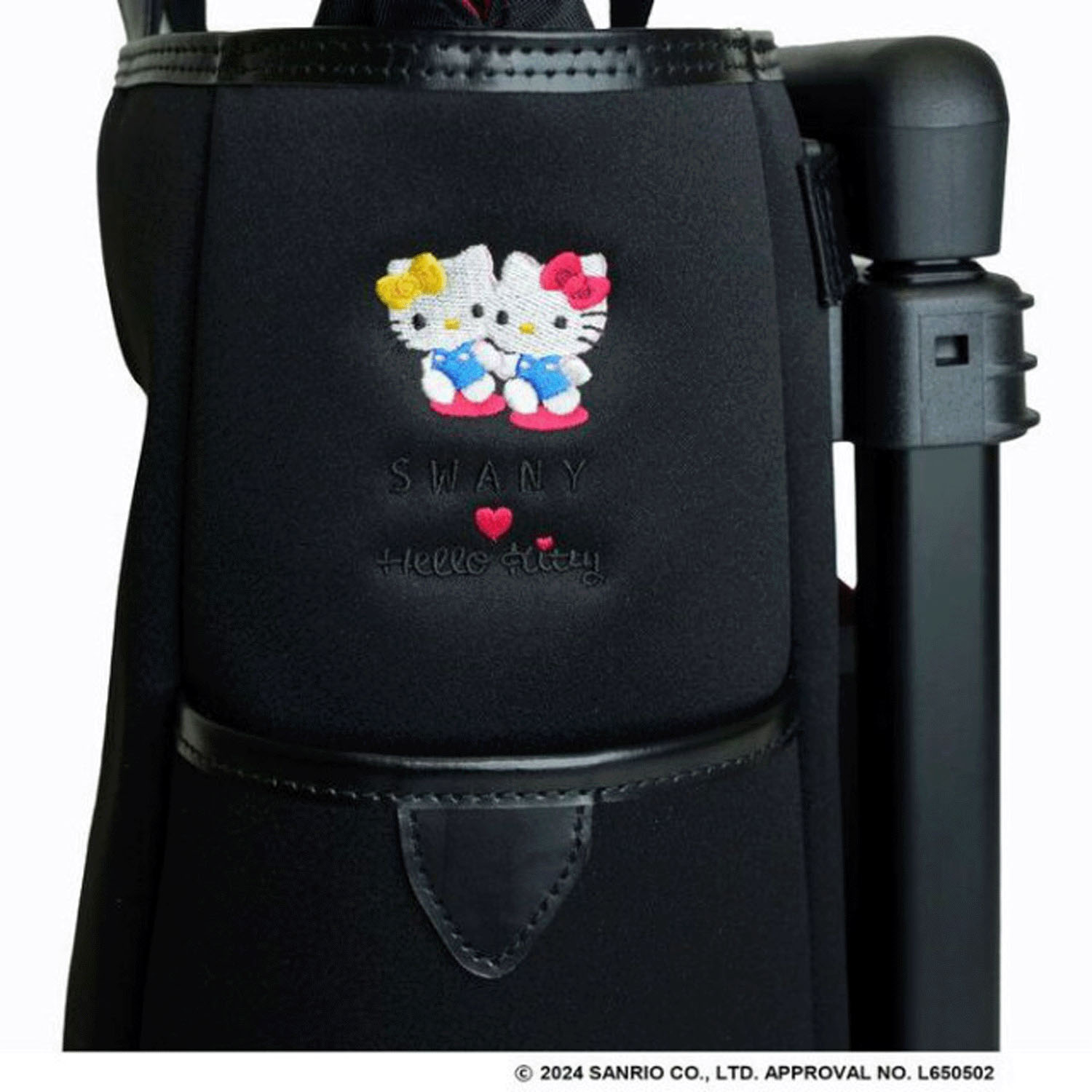 【取り寄せ商品】 スワニー ハローキティ 50th刺繍コラボ D656 M18 - 画像3