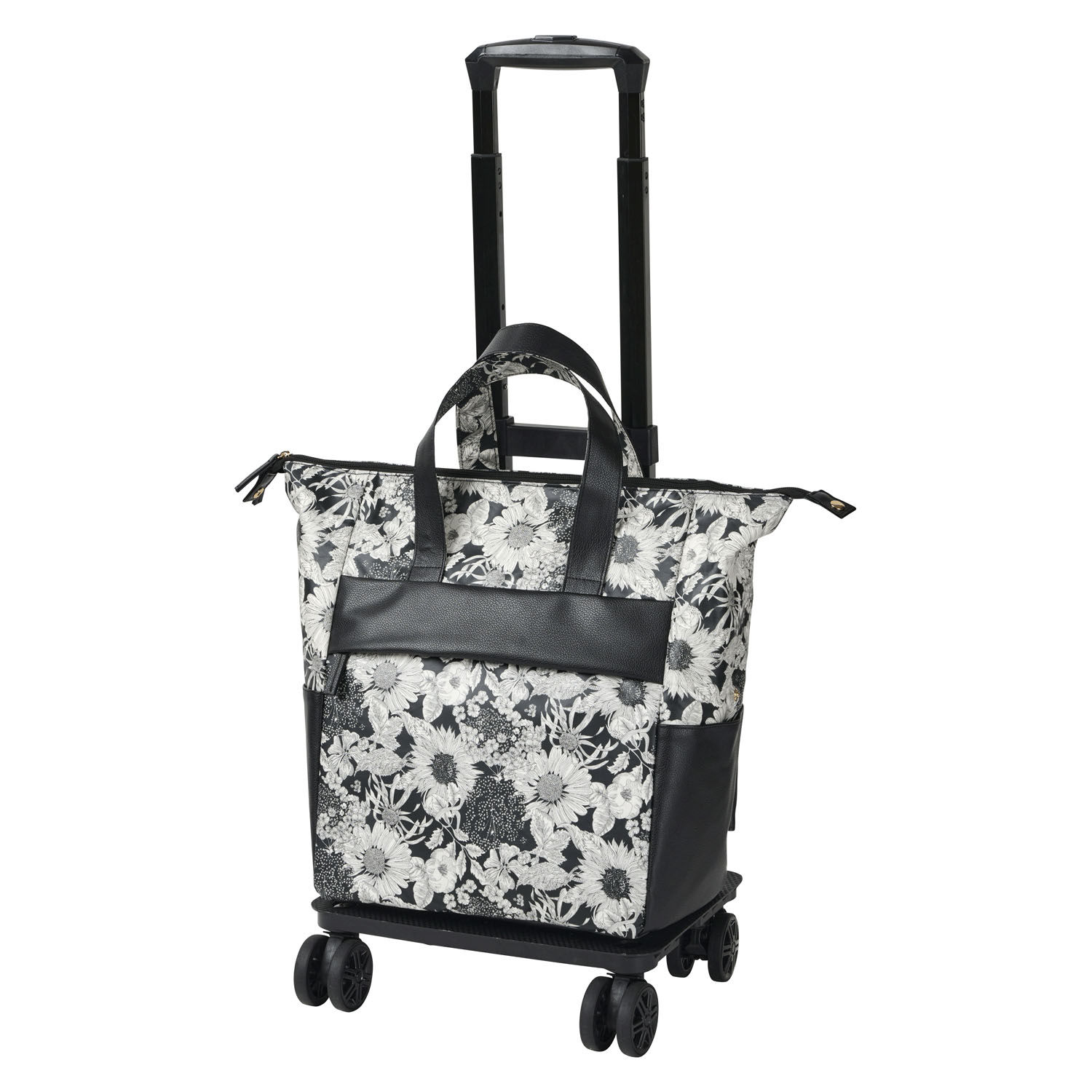 【リバティ・ファブリックス】 保冷・保温 4輪カート ポーチ付き - 画像2