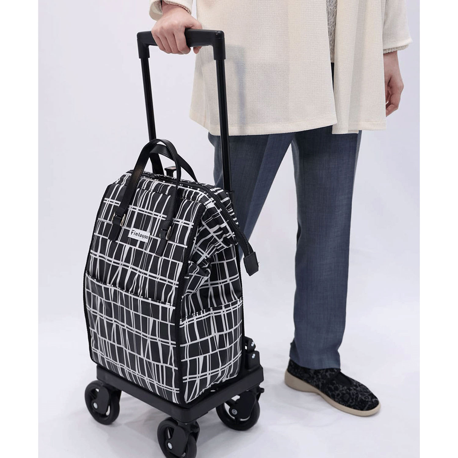 【KIND CARE】 Finlayson横押し4輪カート - 画像18