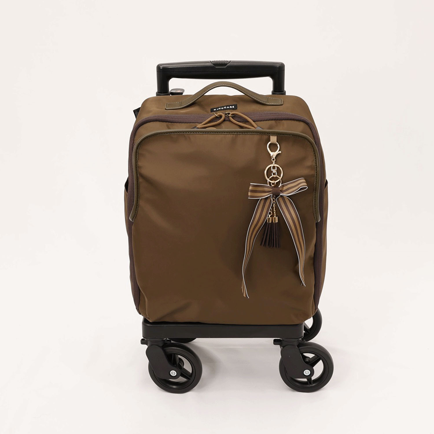 【KIND CARE】 リボンチャーム横押し4輪カート - 画像1