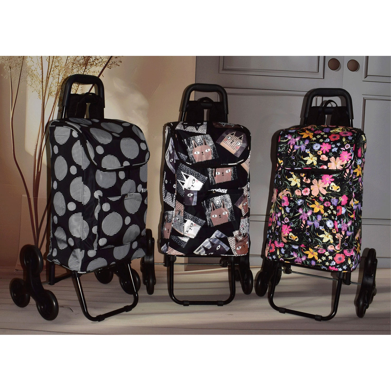 【保冷保温】 3連車輪キャリーカート - 画像1