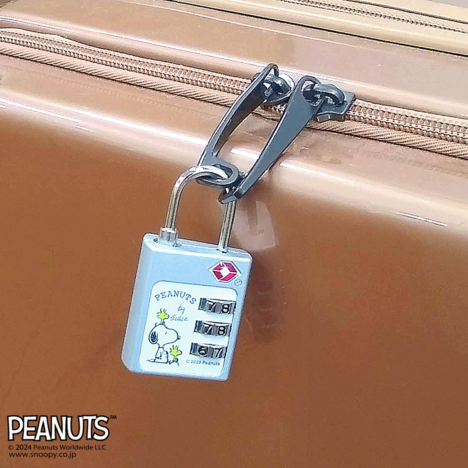 スヌーピー TSAダイヤルロック - 画像1