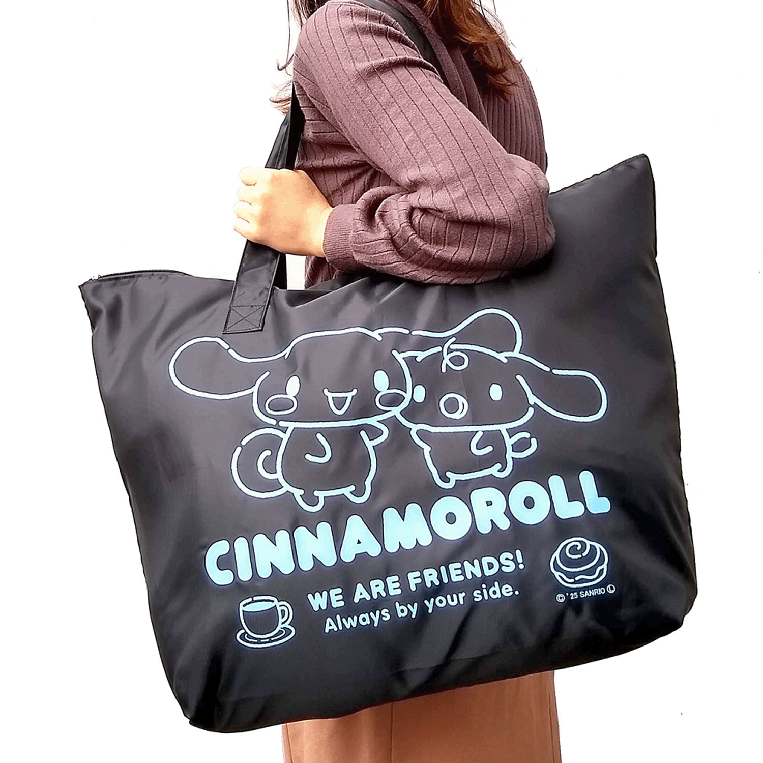 サンリオ 折りたたみファスナートート Lサイズ - 画像6