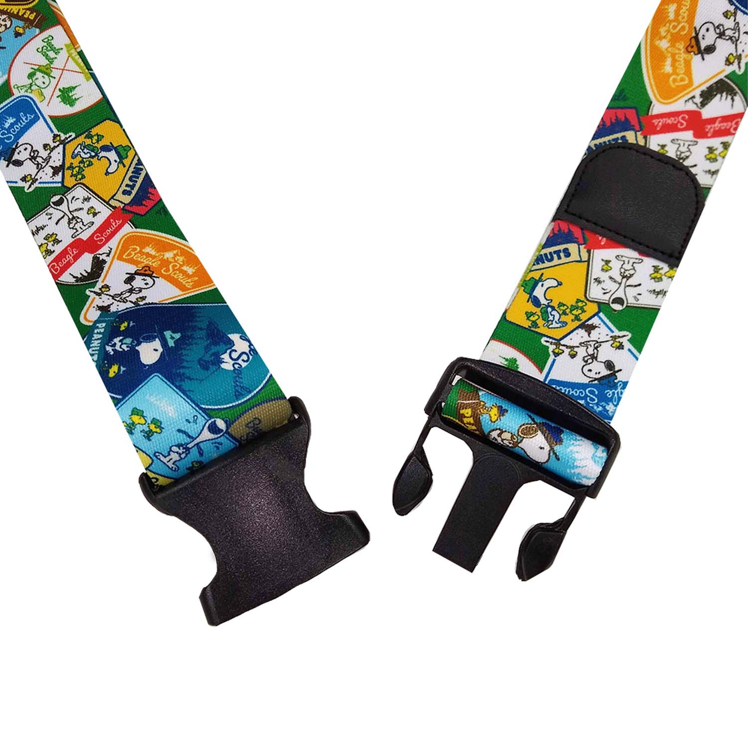 【日本製】 スヌーピースーツケース ベルト（ワンタッチ仕様） - 画像3