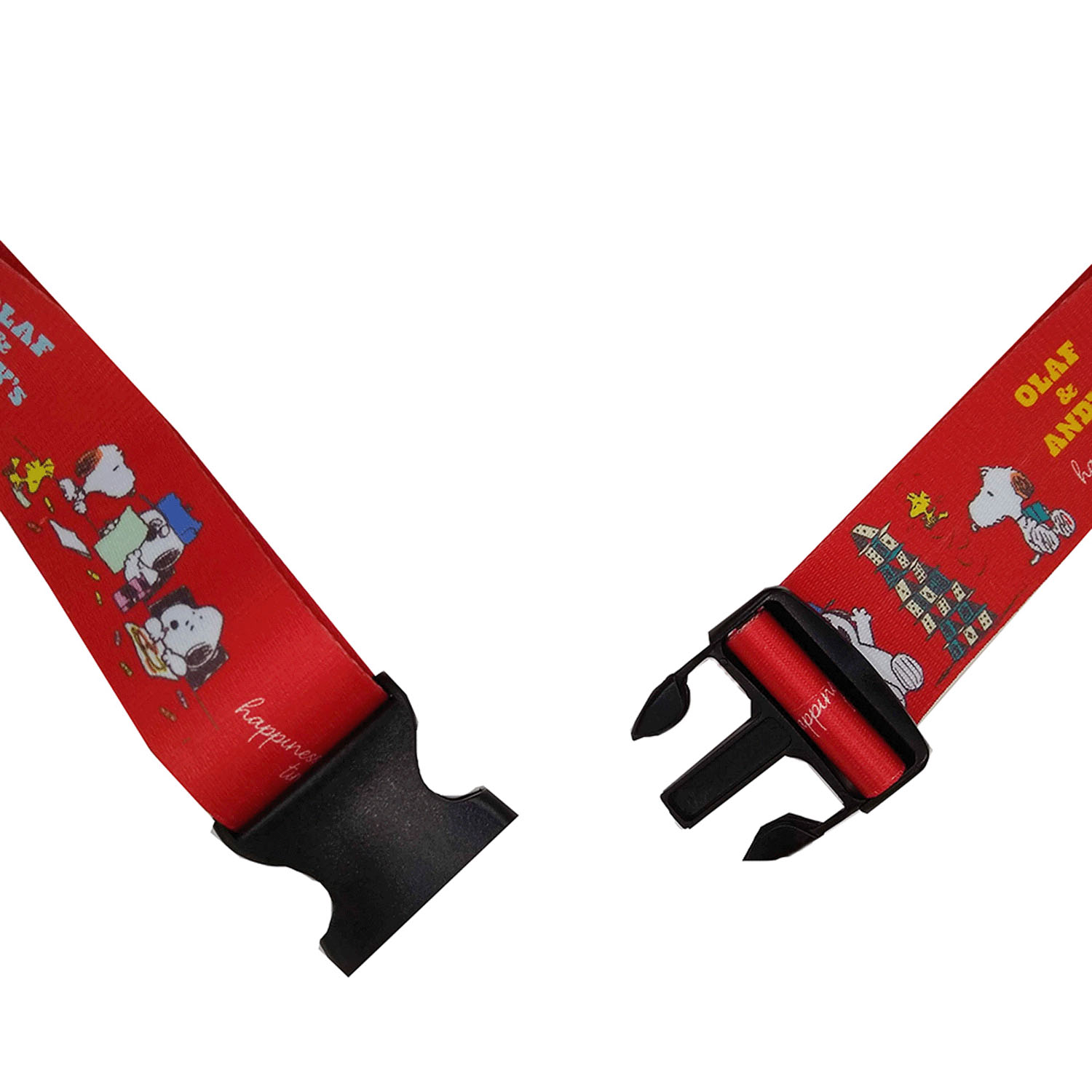 【33番色無くなり次第、終了】スヌーピー スーツケースベルト（ワンタッチ式） - 画像5
