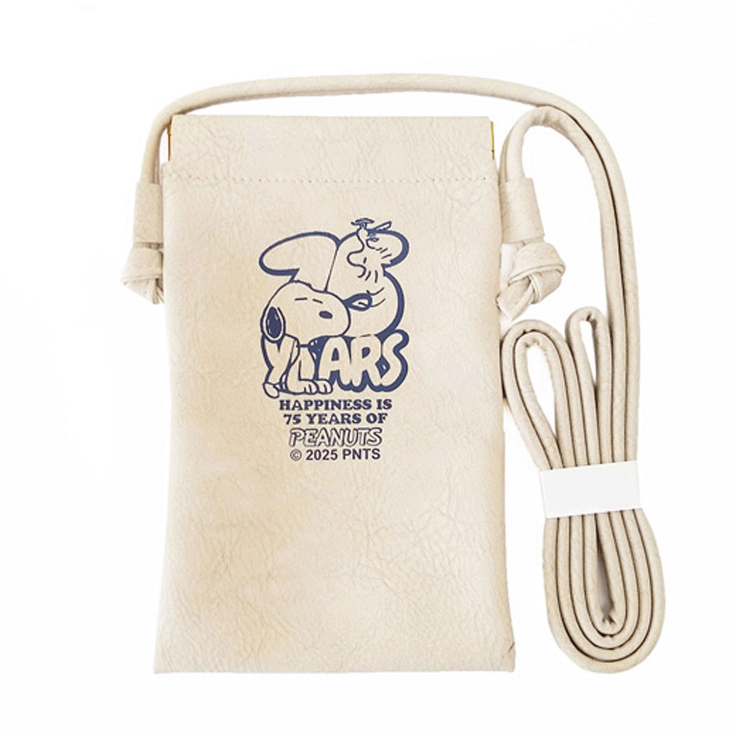 スヌーピー75周年  ばね口シリーズショルダーポーチ - 画像2