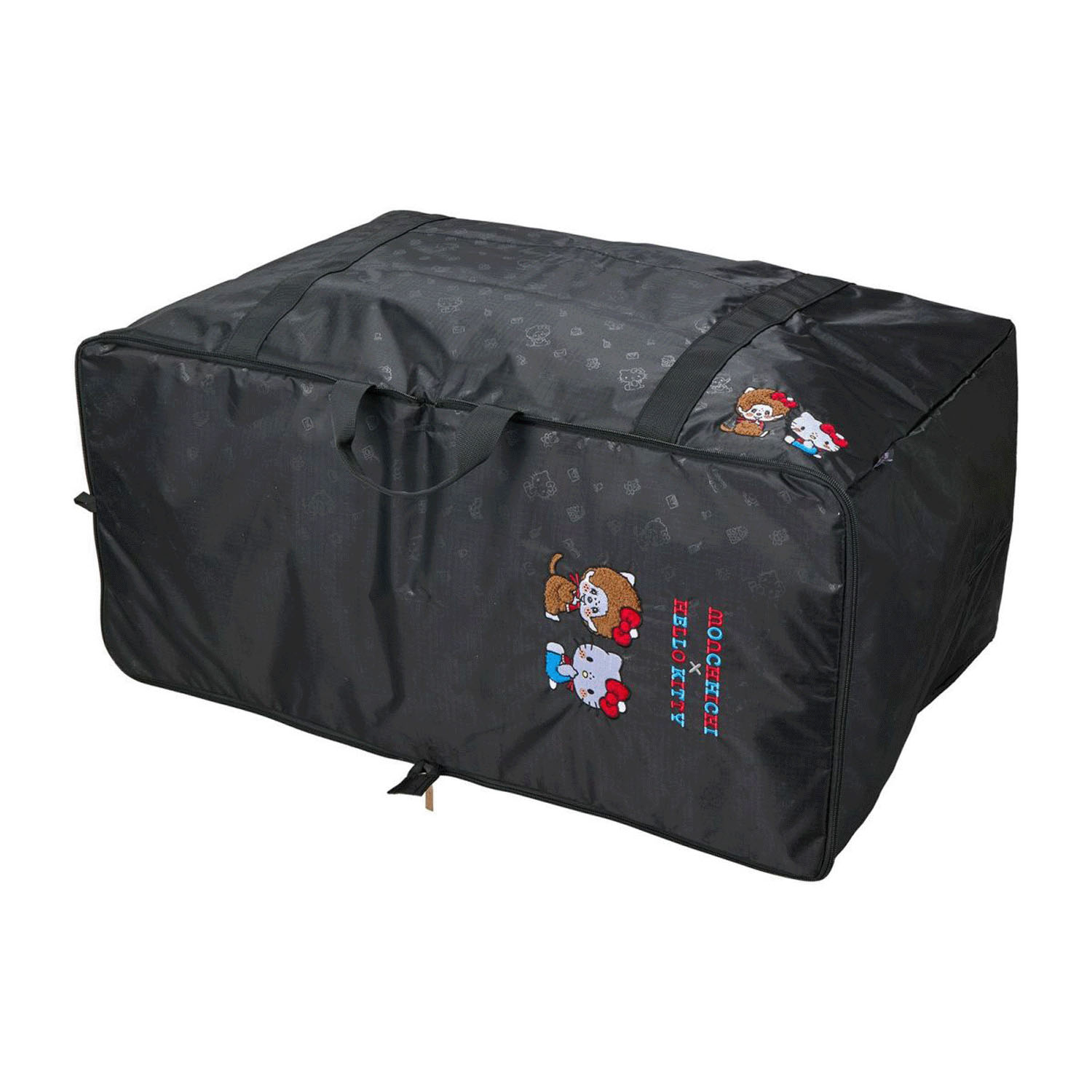 超大型折りたたみボストンバッグ  モンチッチ×ハローキティ - 画像4