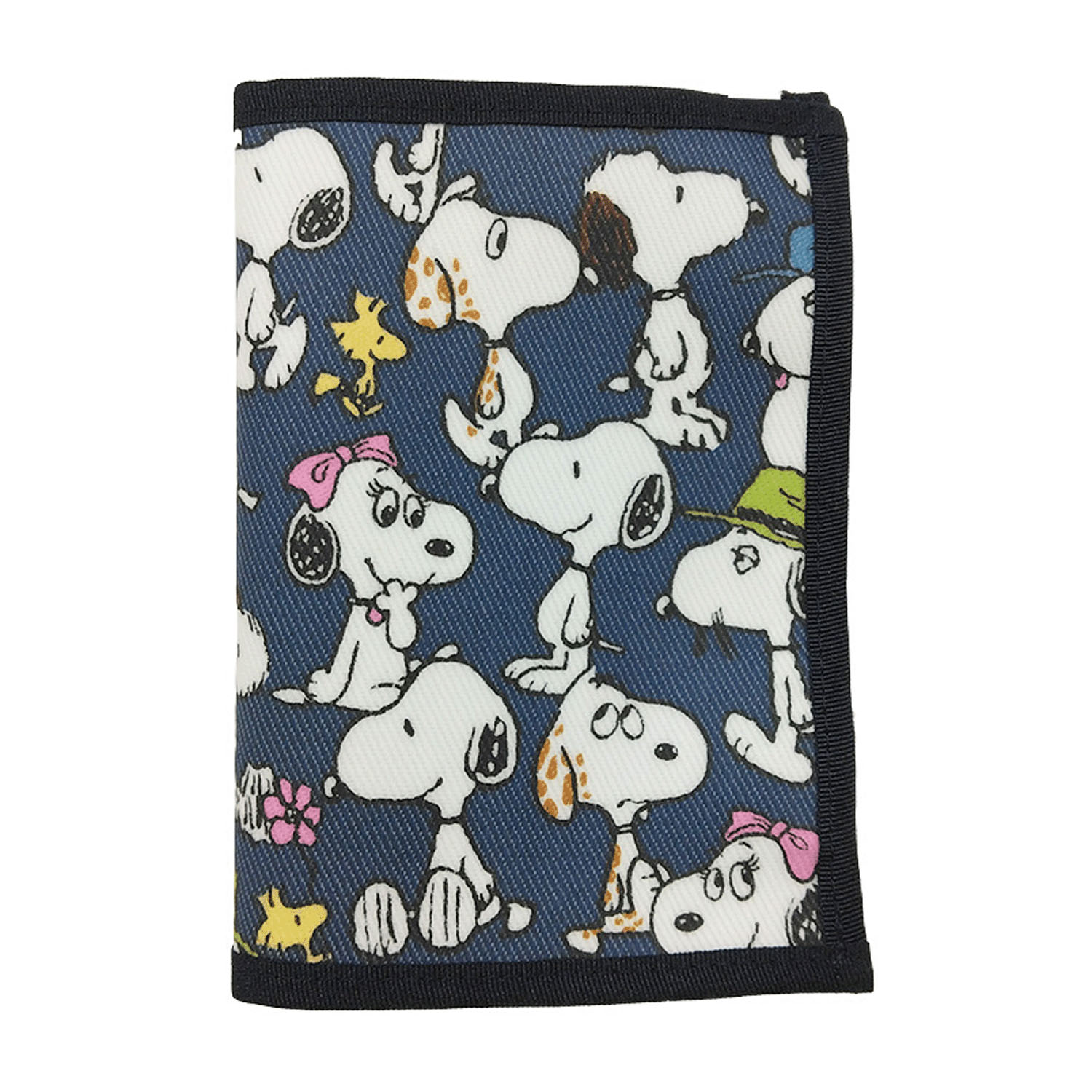【日本製】 スヌーピーきょうだい パスポートカバー - 画像1