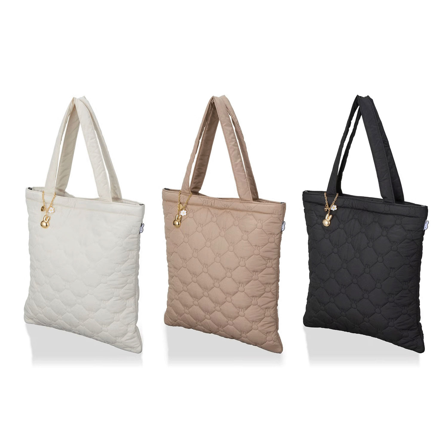 ミッフィー キルティングトートバッグ - 画像1