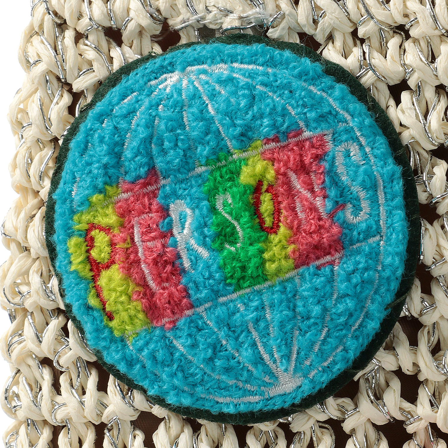 PERSONS ペーパー刺繍ミニショルダーバッグ - 画像5