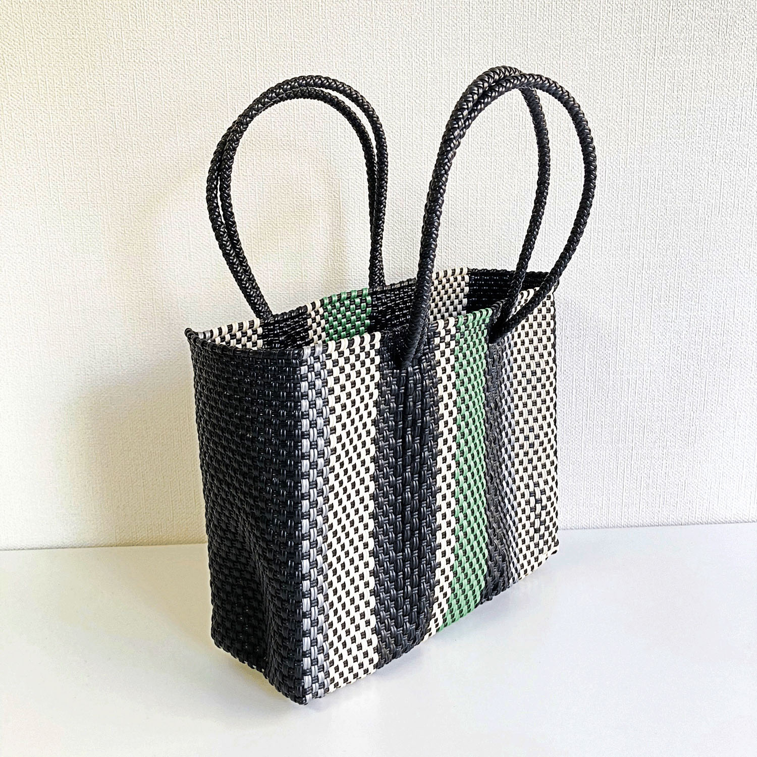 【大人気】MoonBird 手編みのメルカドバッグ S - 画像14