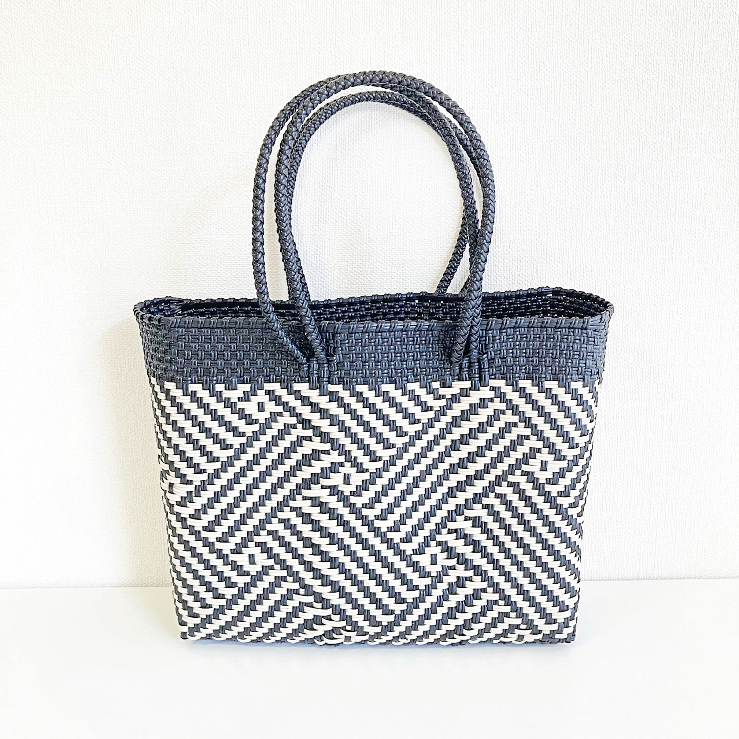 【大人気】MoonBird 手編みのメルカドバッグ S - 画像3