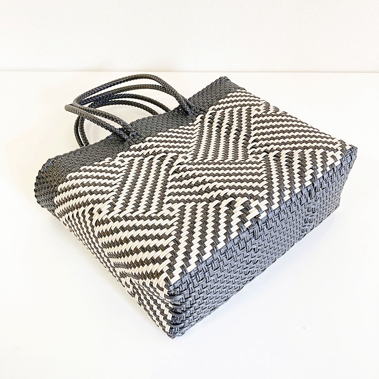 【大人気】MoonBird 手編みのメルカドバッグ S - 画像8