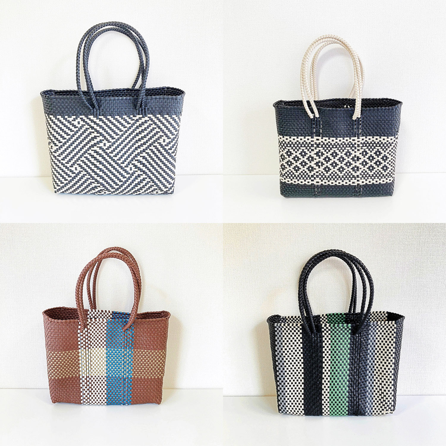 【大人気】MoonBird 手編みのメルカドバッグ S - 画像1