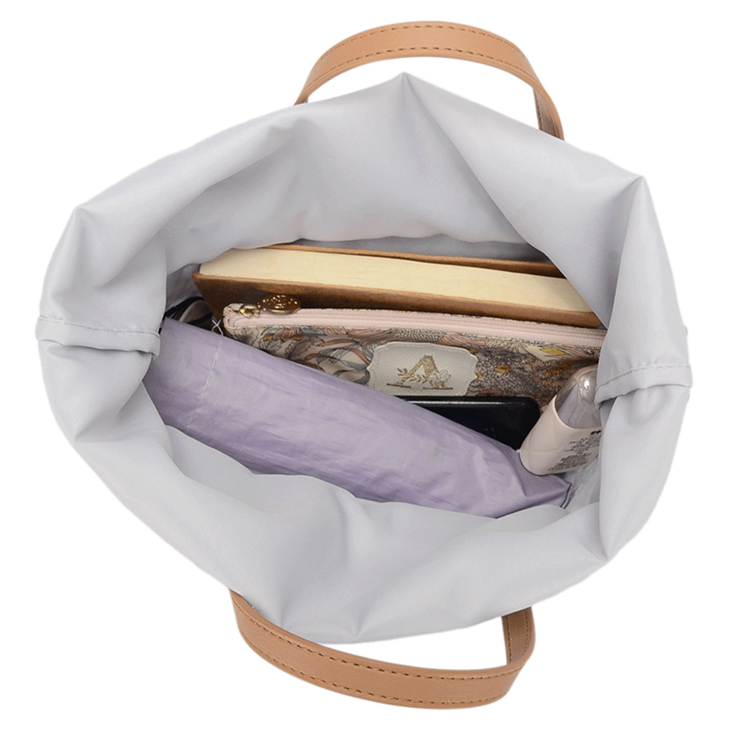 【在庫ある分で終了】花柄レースカゴ型バッグ - 画像6