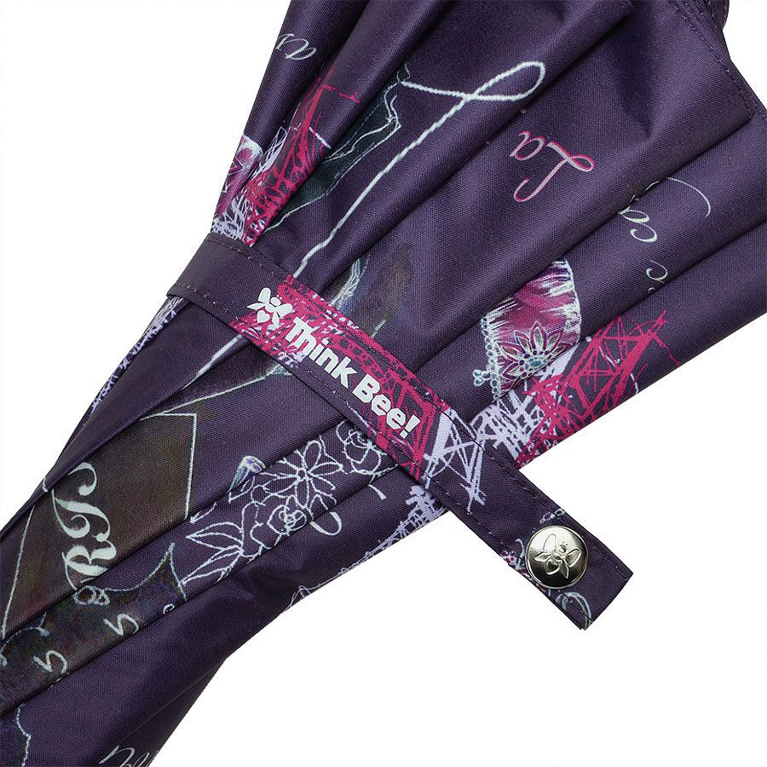 ThinkBee！  カサノヴァ 晴雨兼用長傘 （ビーハイヴ・パリスモード） - 画像6