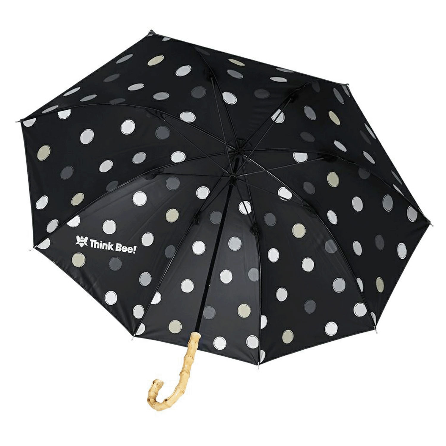 ThinkBee！カサノヴァ 晴雨兼用長傘 （ブルーローズ） - 画像5