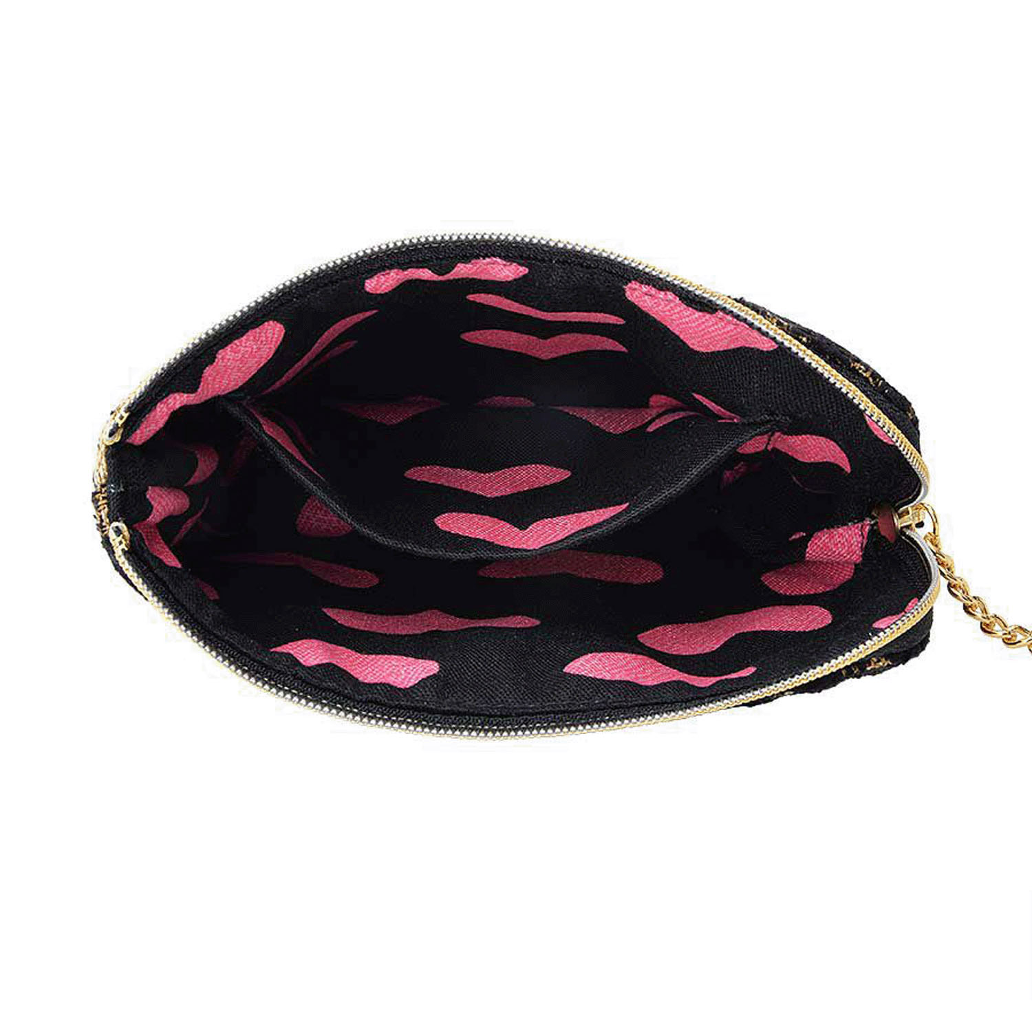 Think Bee！パイレーツキャッツL字ファスナーポーチ - 画像4