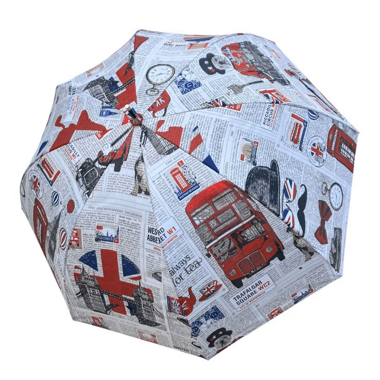 ThinkBee！カサノヴァ 晴雨兼用長傘（アイラブロンドン） - 画像3