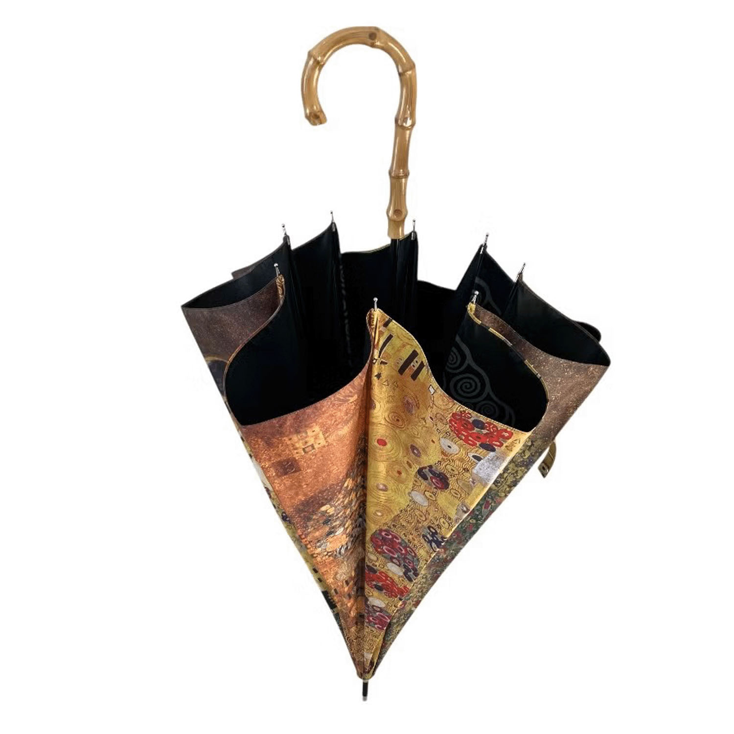 ThinkBee！カサノヴァ 晴雨兼用長傘（クリムトコラージュ） - 画像5