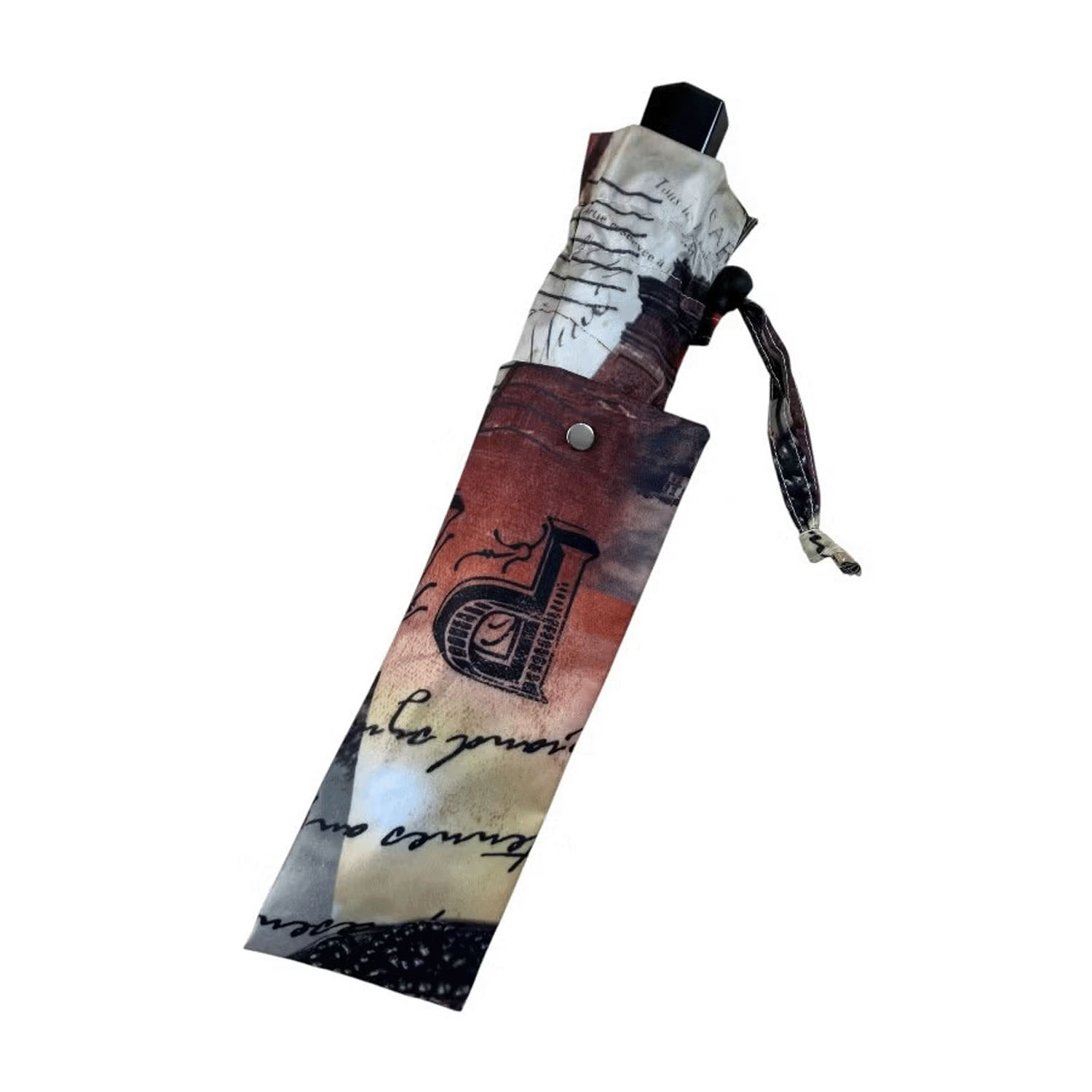 ThinkBee！カサノヴァ 晴雨兼用折りたたみ傘 （ルージュアルダン） - 画像5