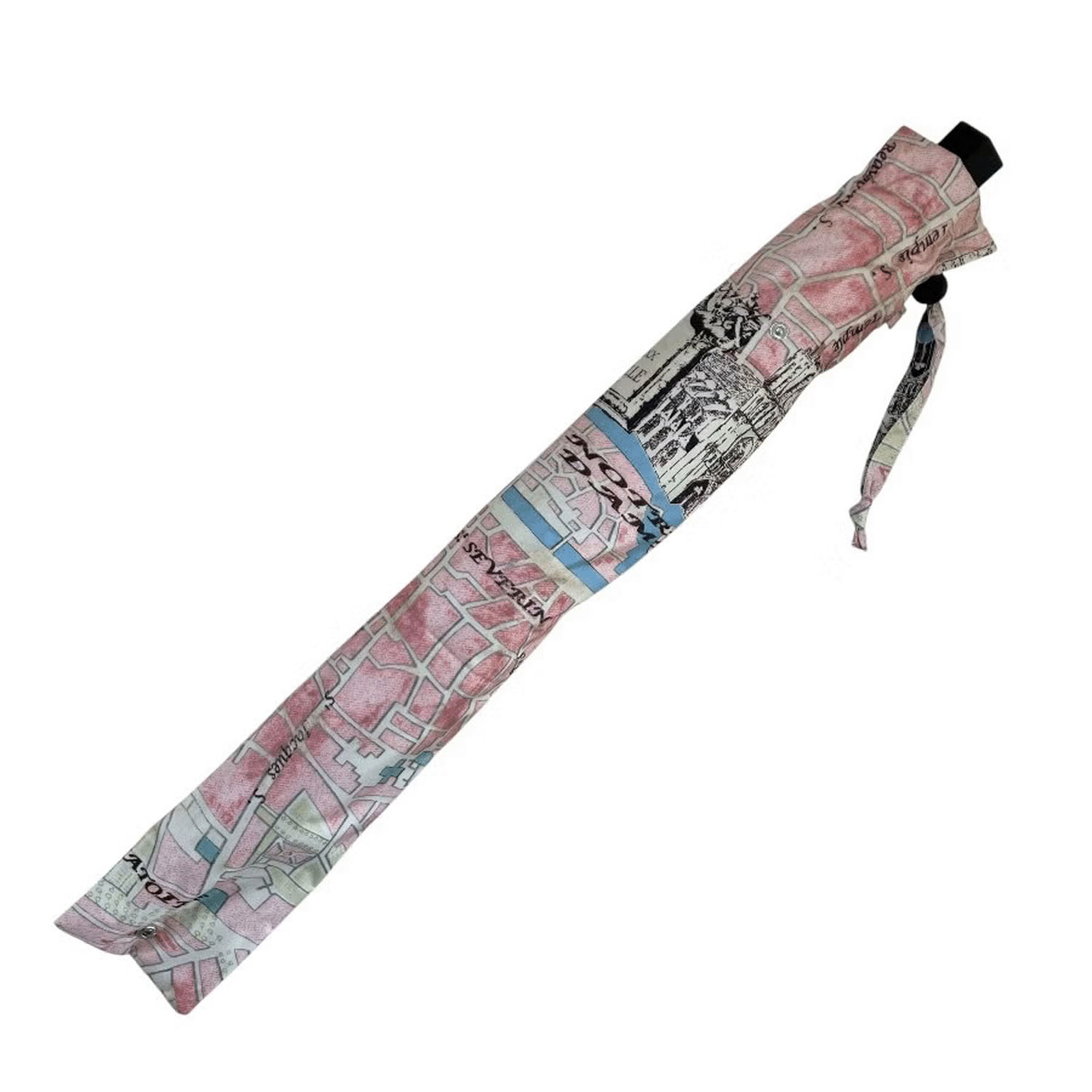 ThinkBee！カサノヴァ 晴雨兼用折りたたみ傘（パリスピンク） - 画像6