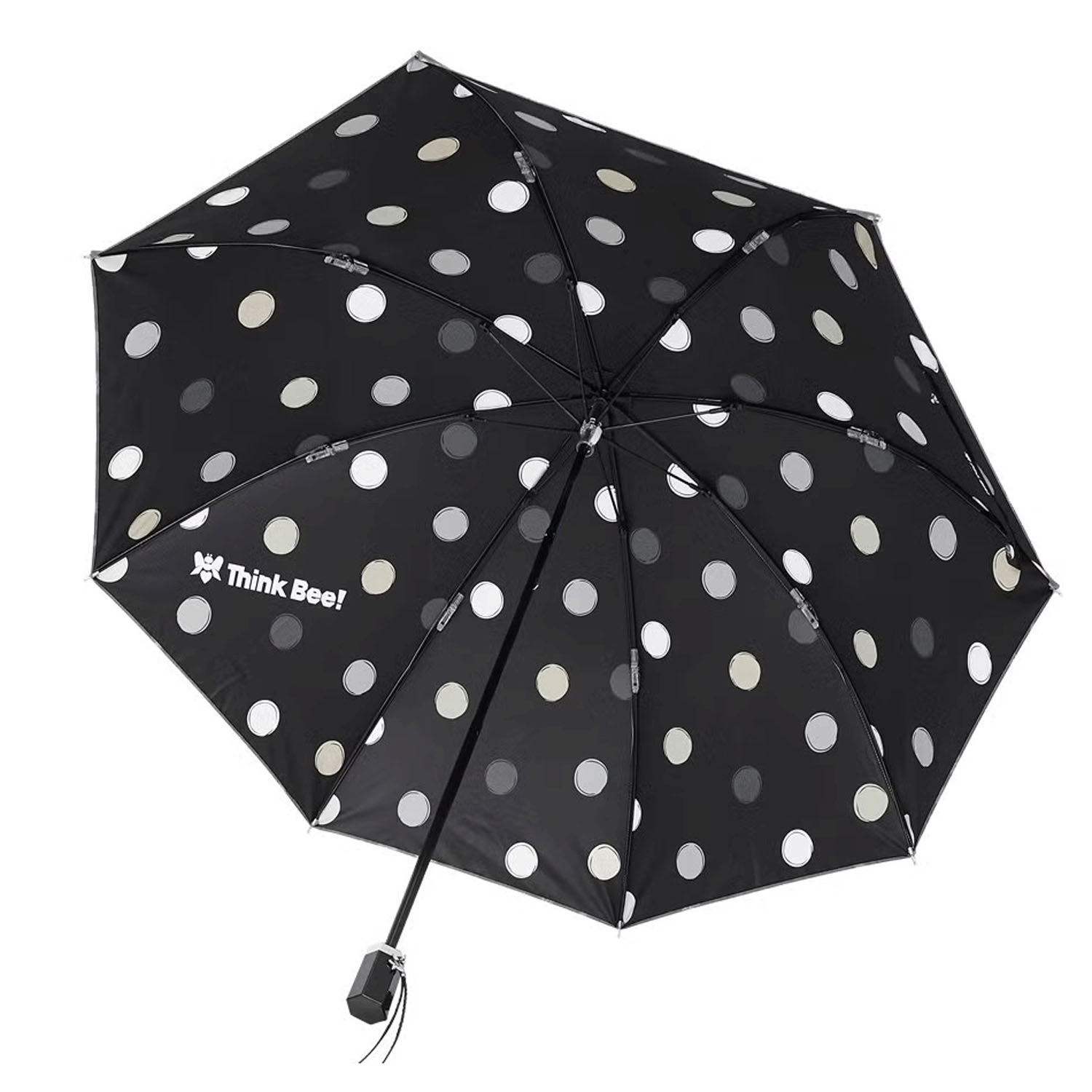 ThinkBee！カサノヴァ 晴雨兼用折りたたみ傘（パリスピンク） - 画像7