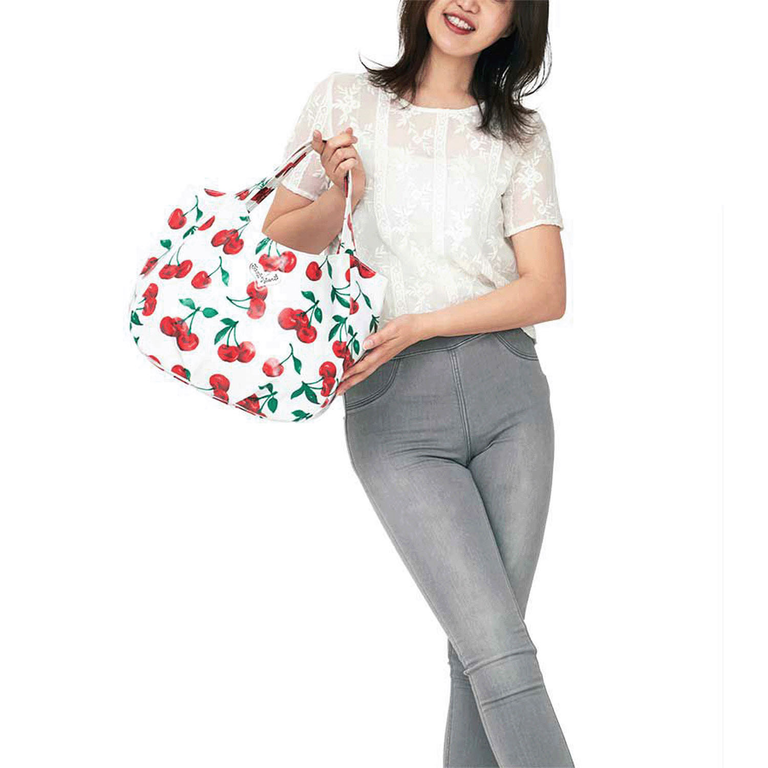 Think Bee！チェリーオーベイビーハンドバッグ - 画像8