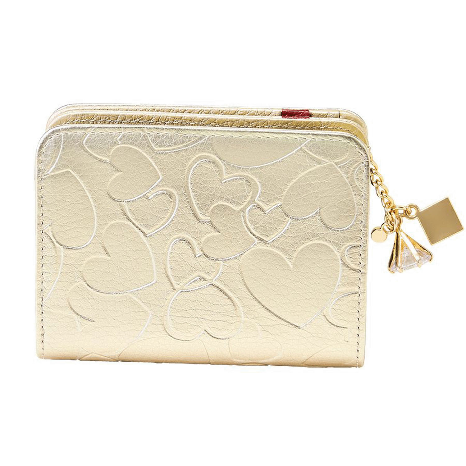 Thinkbee！  ハーティハート 2つ折り財布 - 画像3