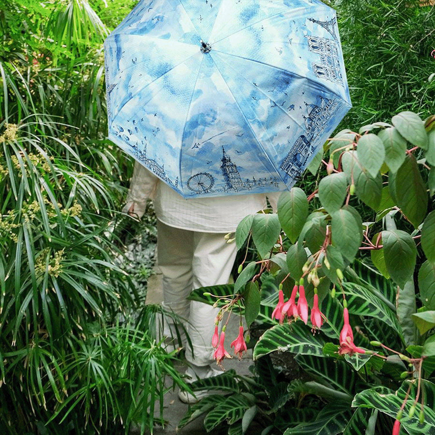 Think Bee！ 晴雨兼用 カサノヴァ ワールド長傘