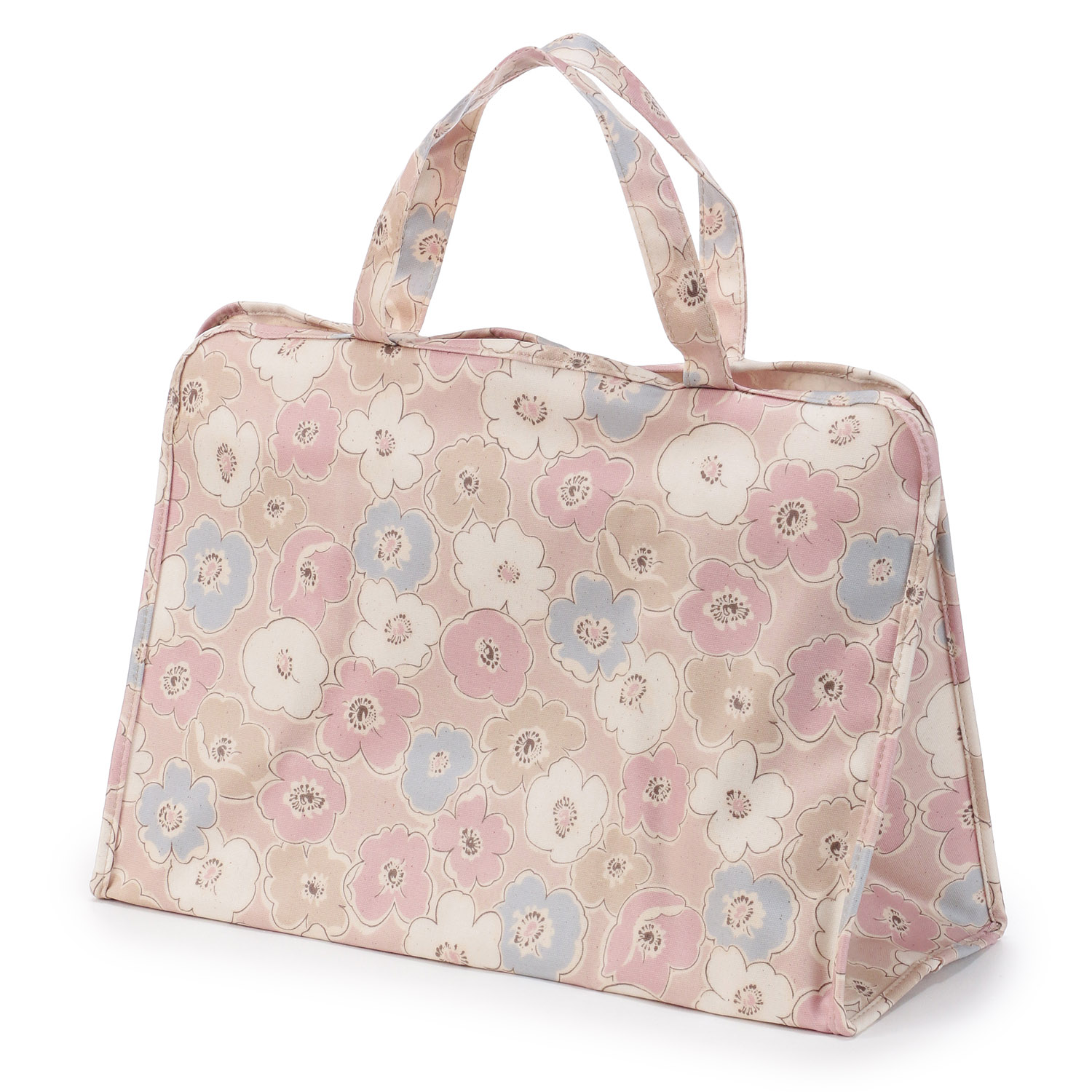 大型温泉バッグ スモーキーポピー柄 - 画像1