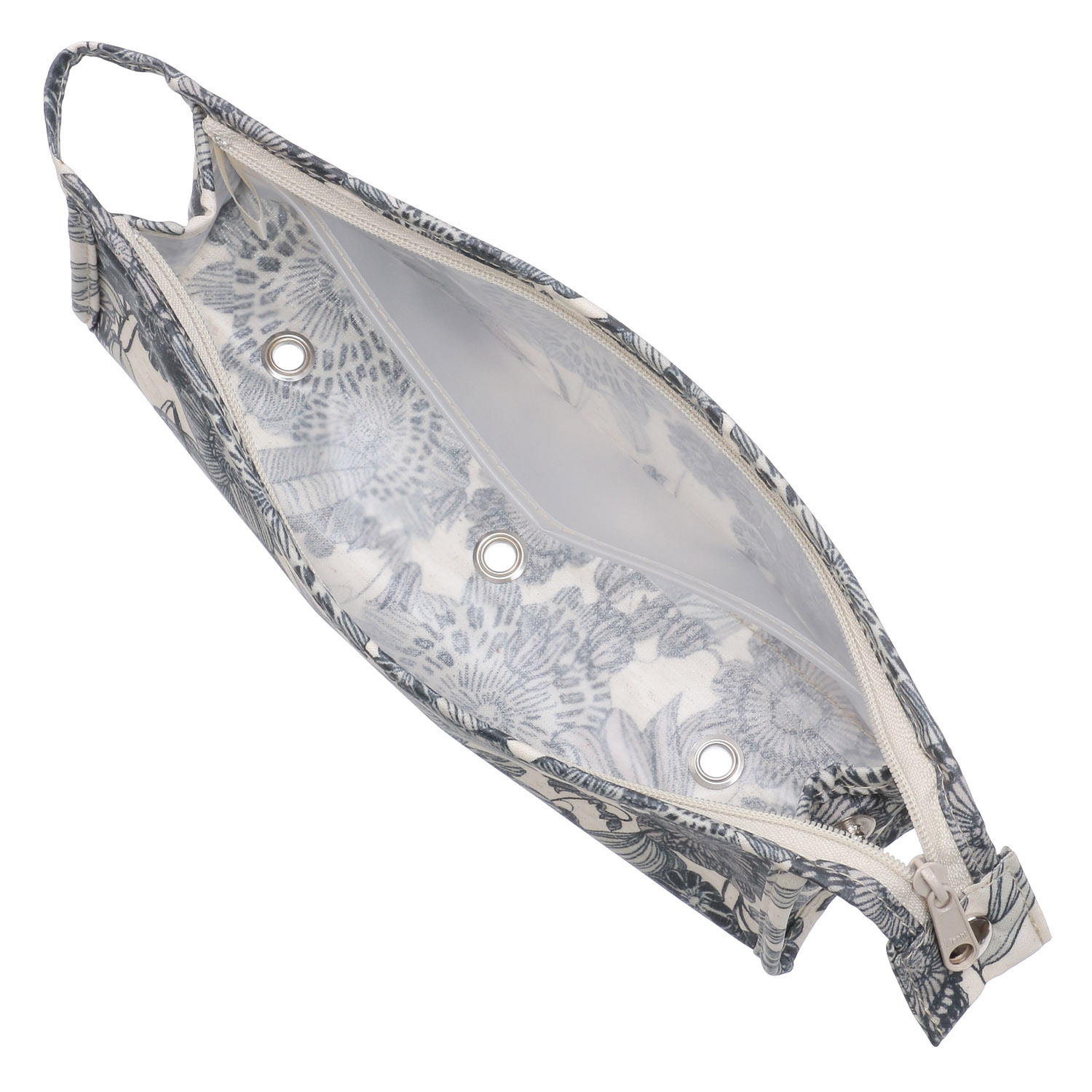 マルチケース ブラックラインフラワー柄 - 画像4