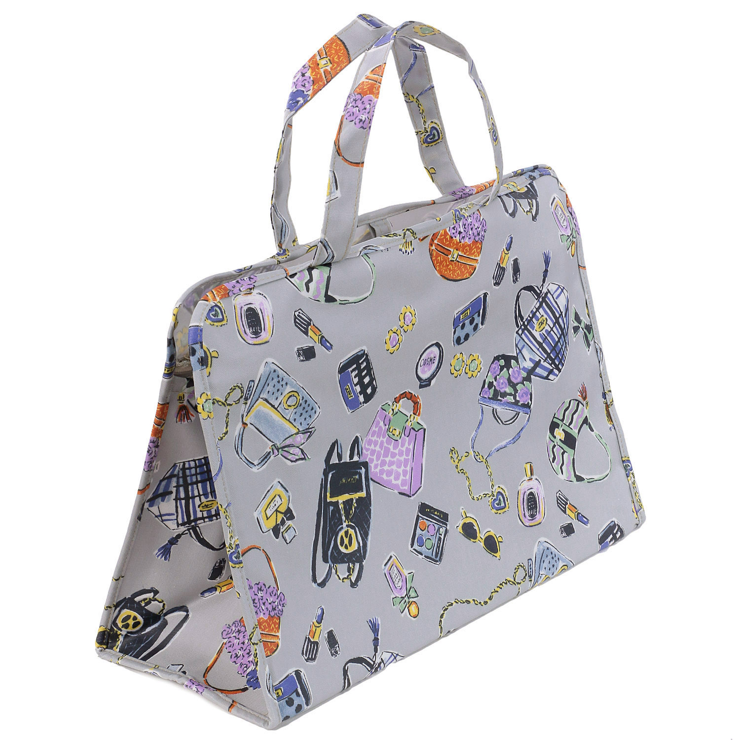 大型温泉 バッグ＆コスメ柄 - 画像2