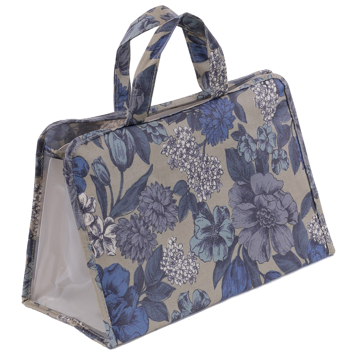 温泉バッグ シック大花柄 - 画像2