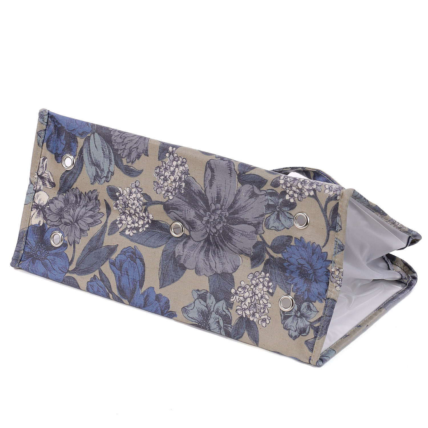 温泉バッグ シック大花柄 - 画像3