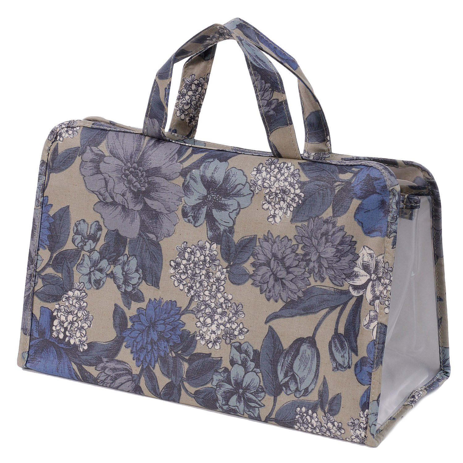 温泉バッグ シック大花柄 - 画像1