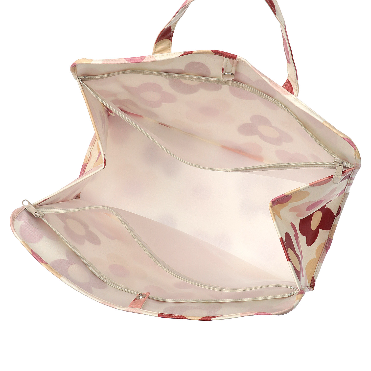 大型温泉バッグ 花びら柄 - 画像3