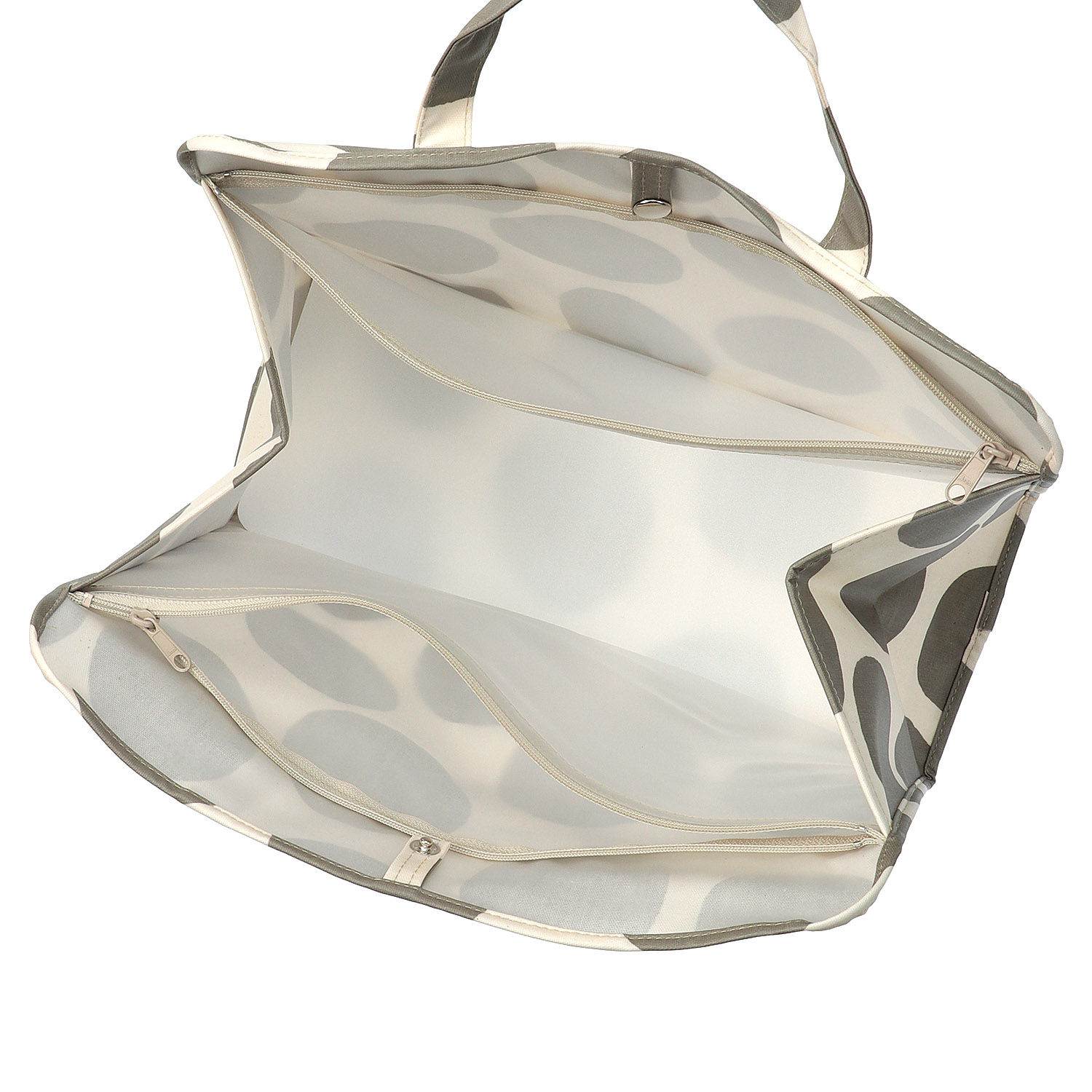 大型温泉バッグ ドット柄 - 画像3