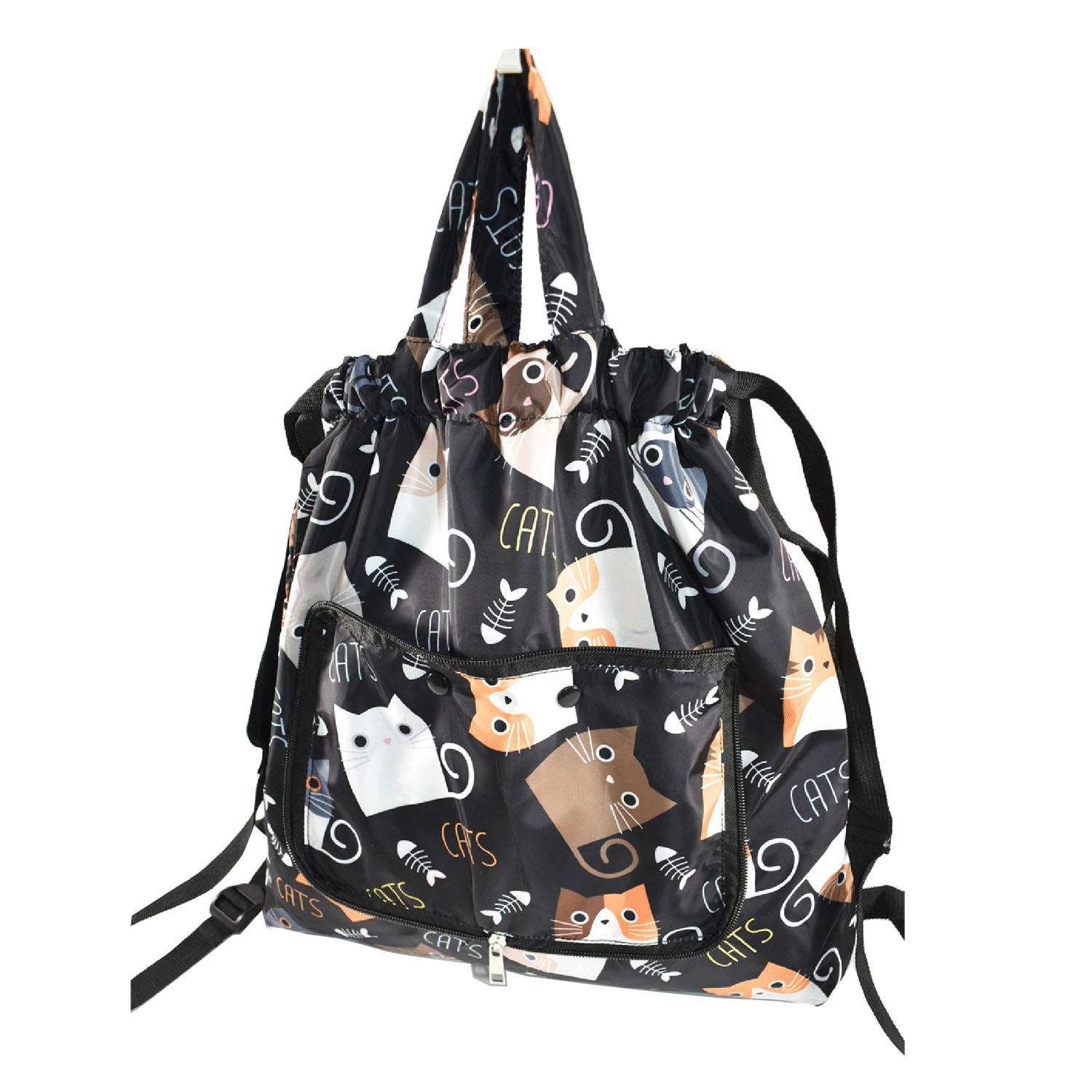 コンパクト巾着型エコリュックサック - 画像6