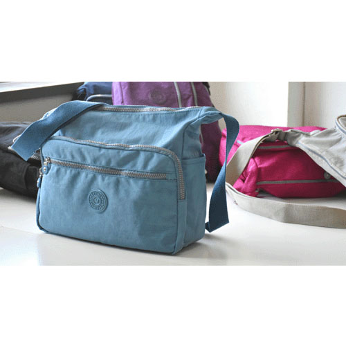 【リーフ柄 15－01 エトワール別注柄】MERRIMENT 軽量カジュアルショルダーバッグ - 画像15