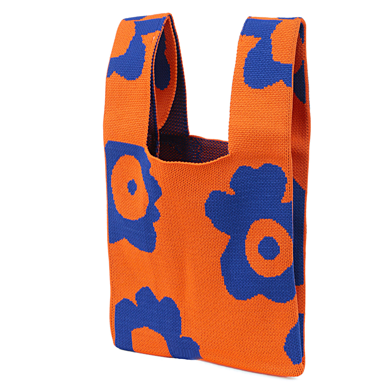 【15ー00は完売終了】柄ものニットくり手バッグ小 - 画像10