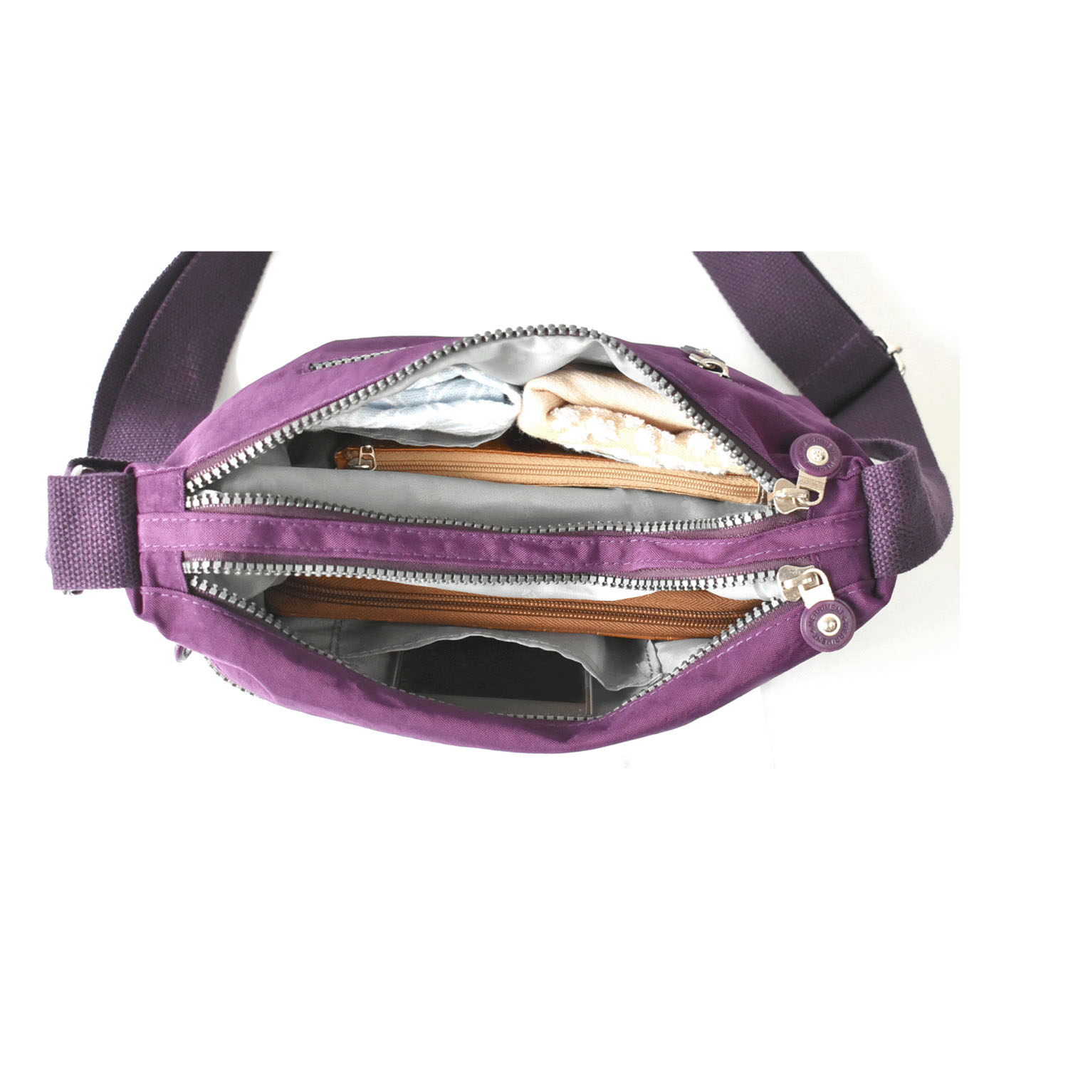 MERRIMENT ナイロン軽量便利ショルダーバッグ - 画像6