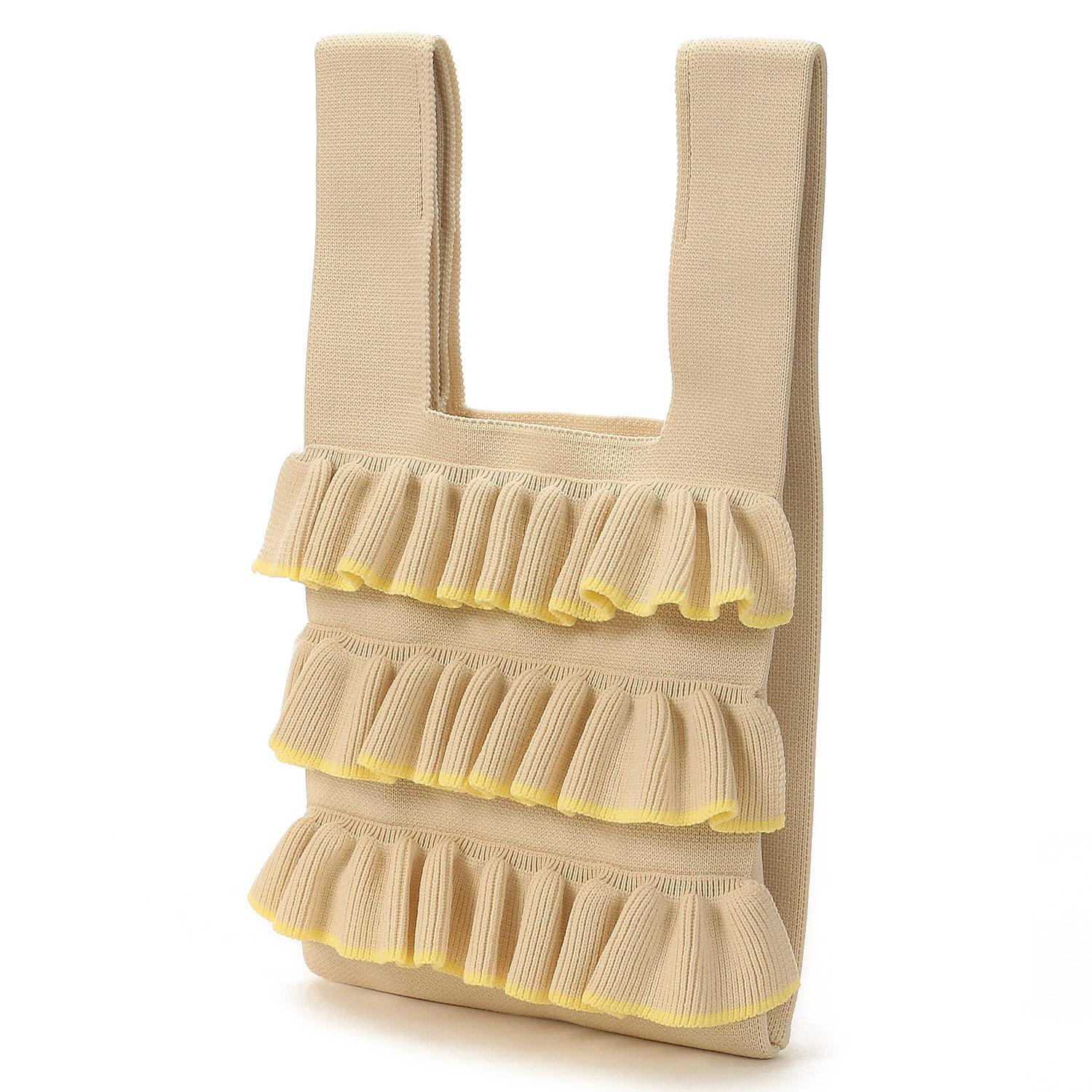 【エトワールオリジナル】フリルニットくり手バッグ - 画像13