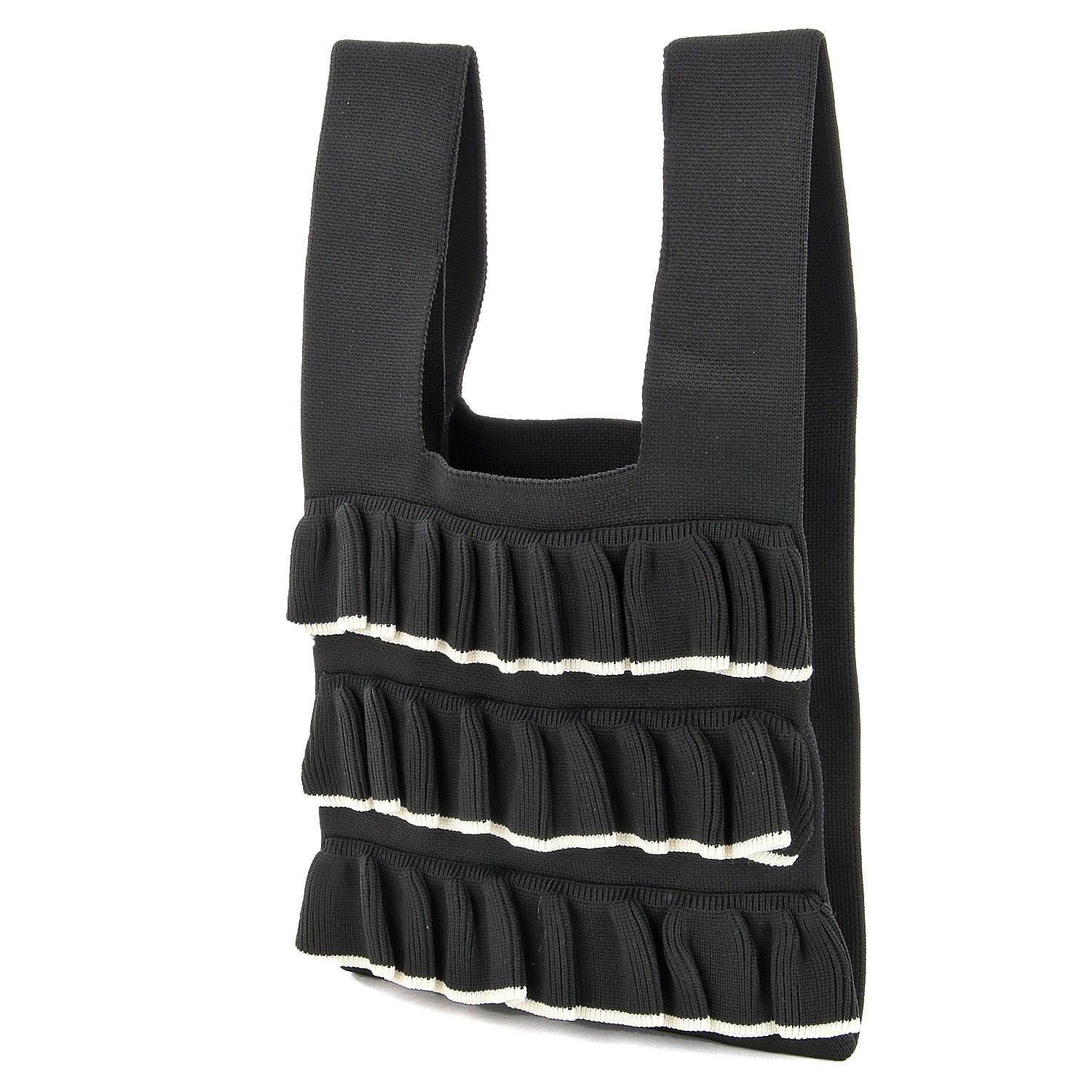 【エトワールオリジナル】フリルニットくり手バッグ - 画像10