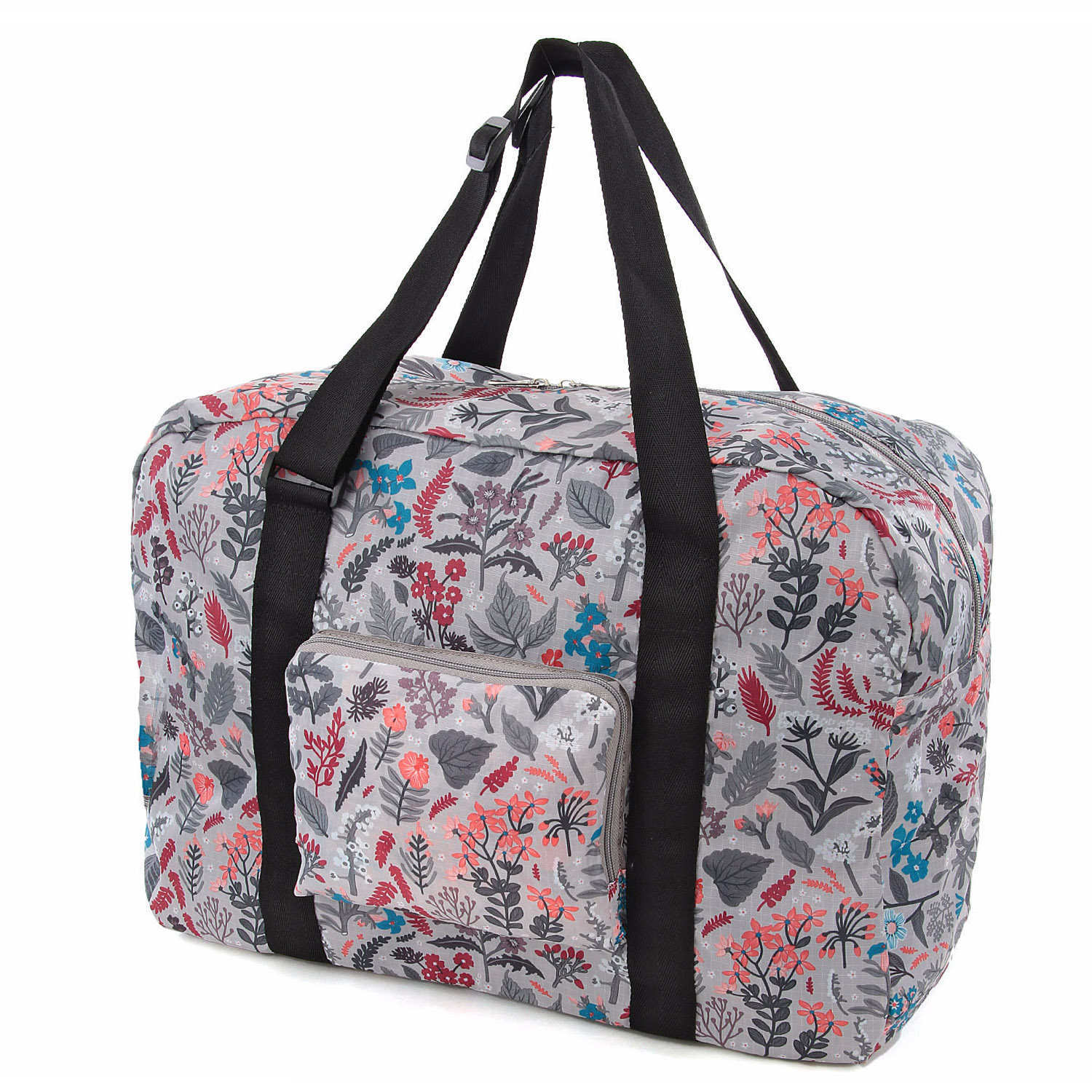 ボタニカル柄コンパクトボストンバッグ - 画像2