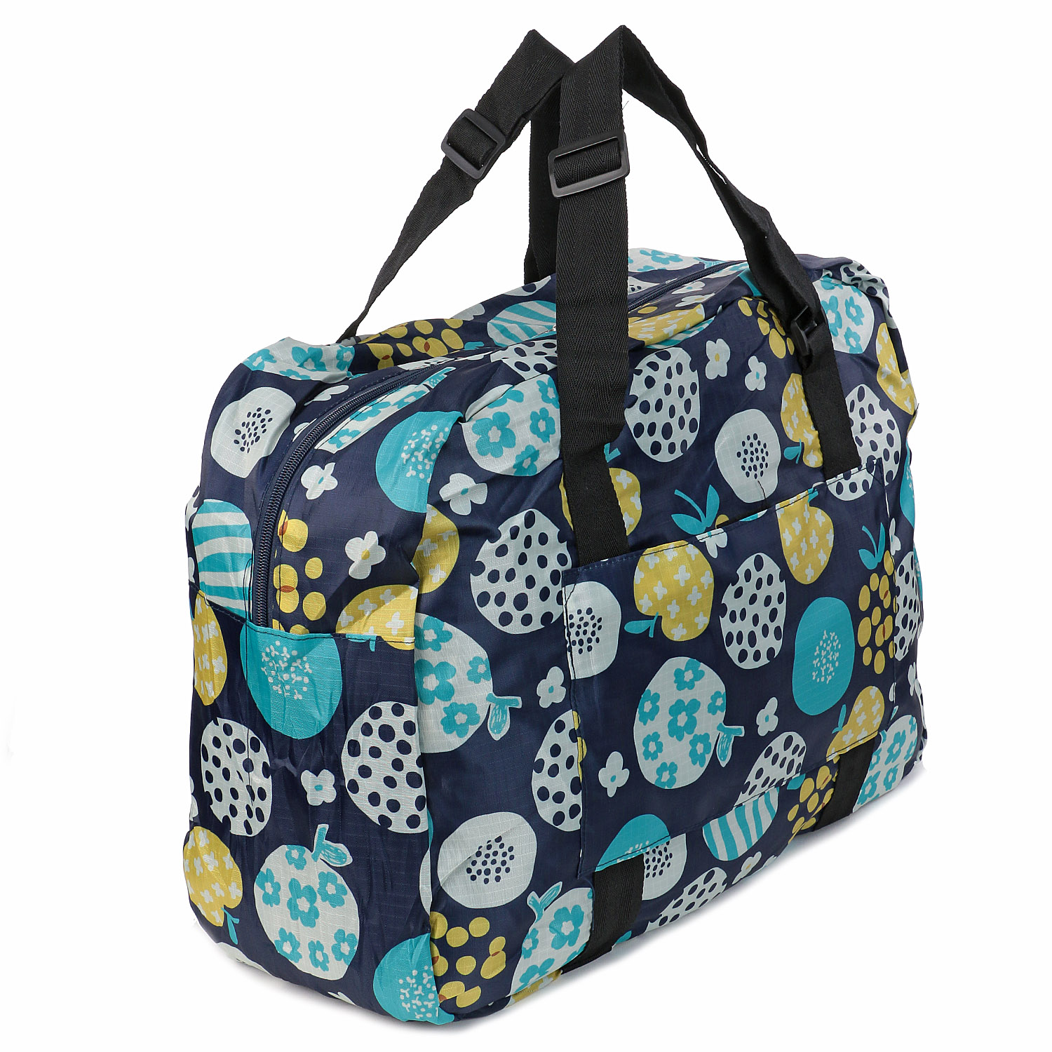 北欧柄コンパクトボストンバッグ - 画像4