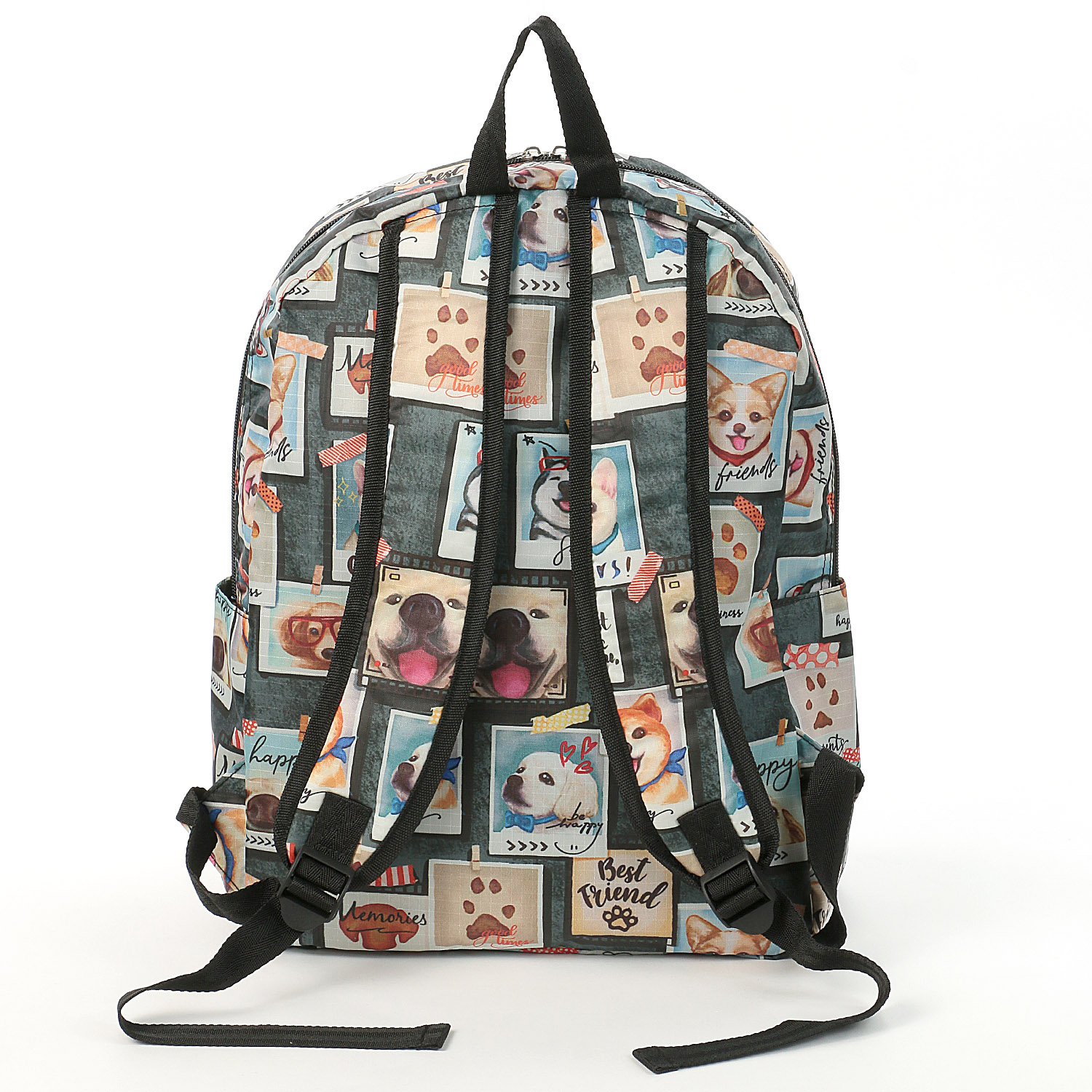 リップシアン イヌ柄コンパクトリュックサック - 画像3